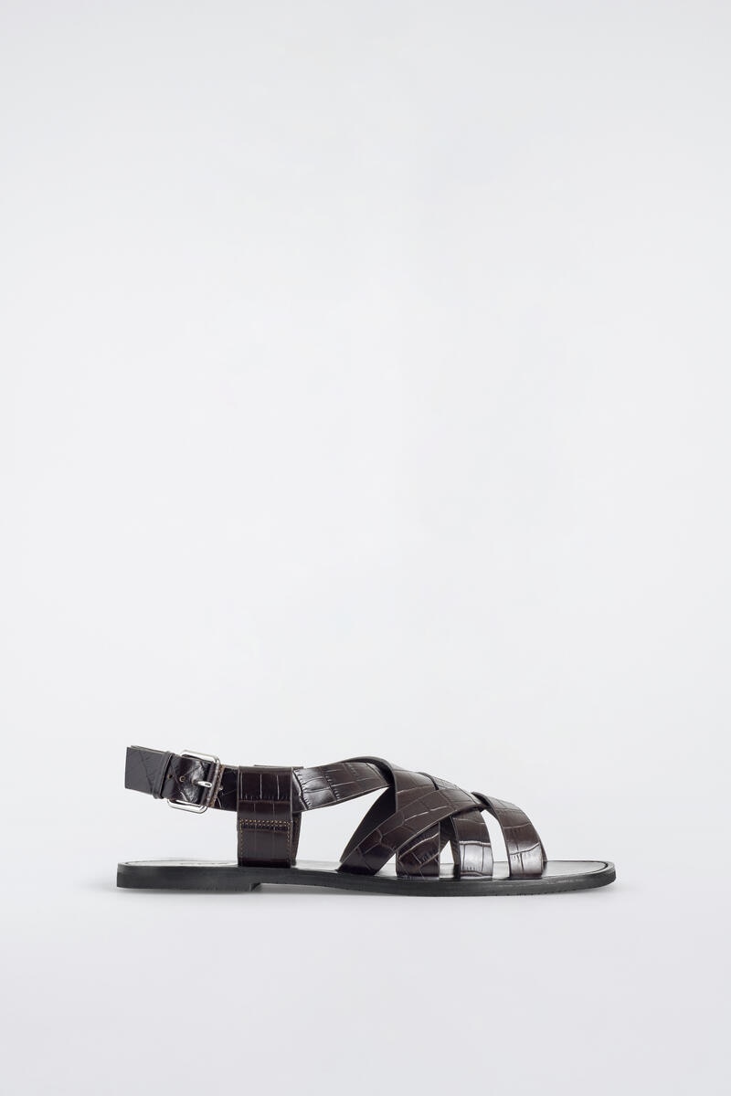 Woven Leather Sandals