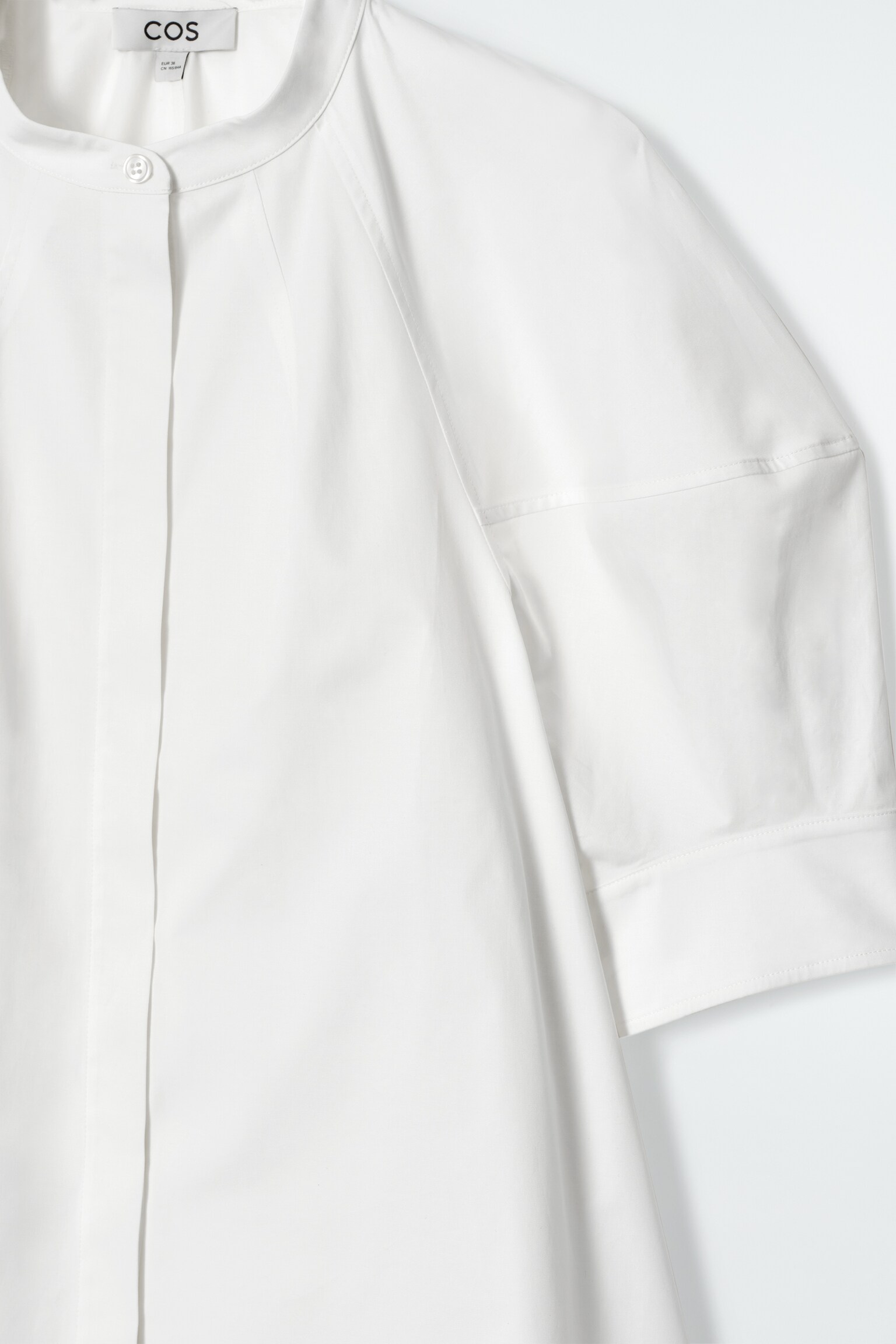 BLOUSE MANCHES BALLON - BLANC/BLANC/NOIR - 7