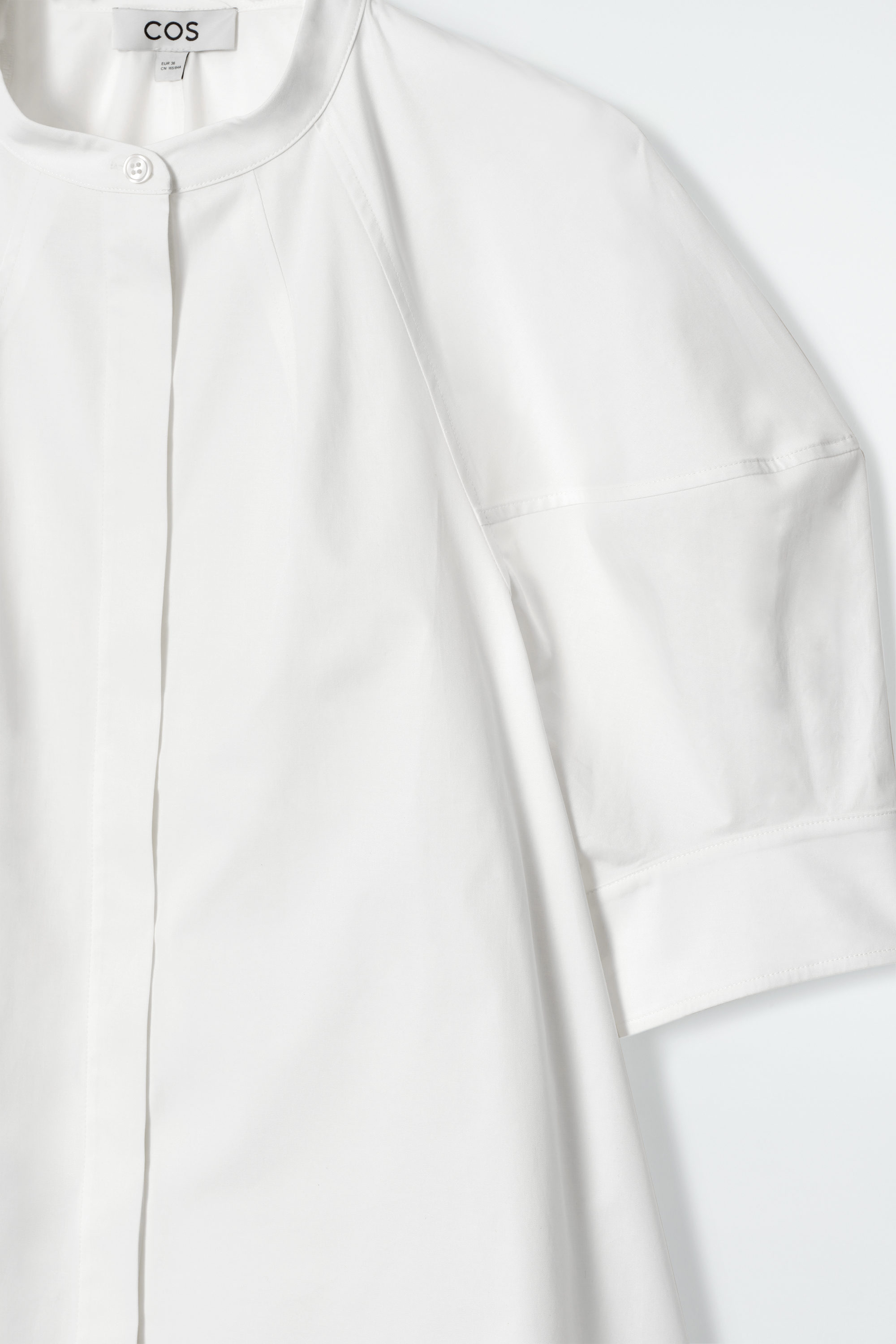 PUFF-SLEEVE BLOUSE - WHITE | COS