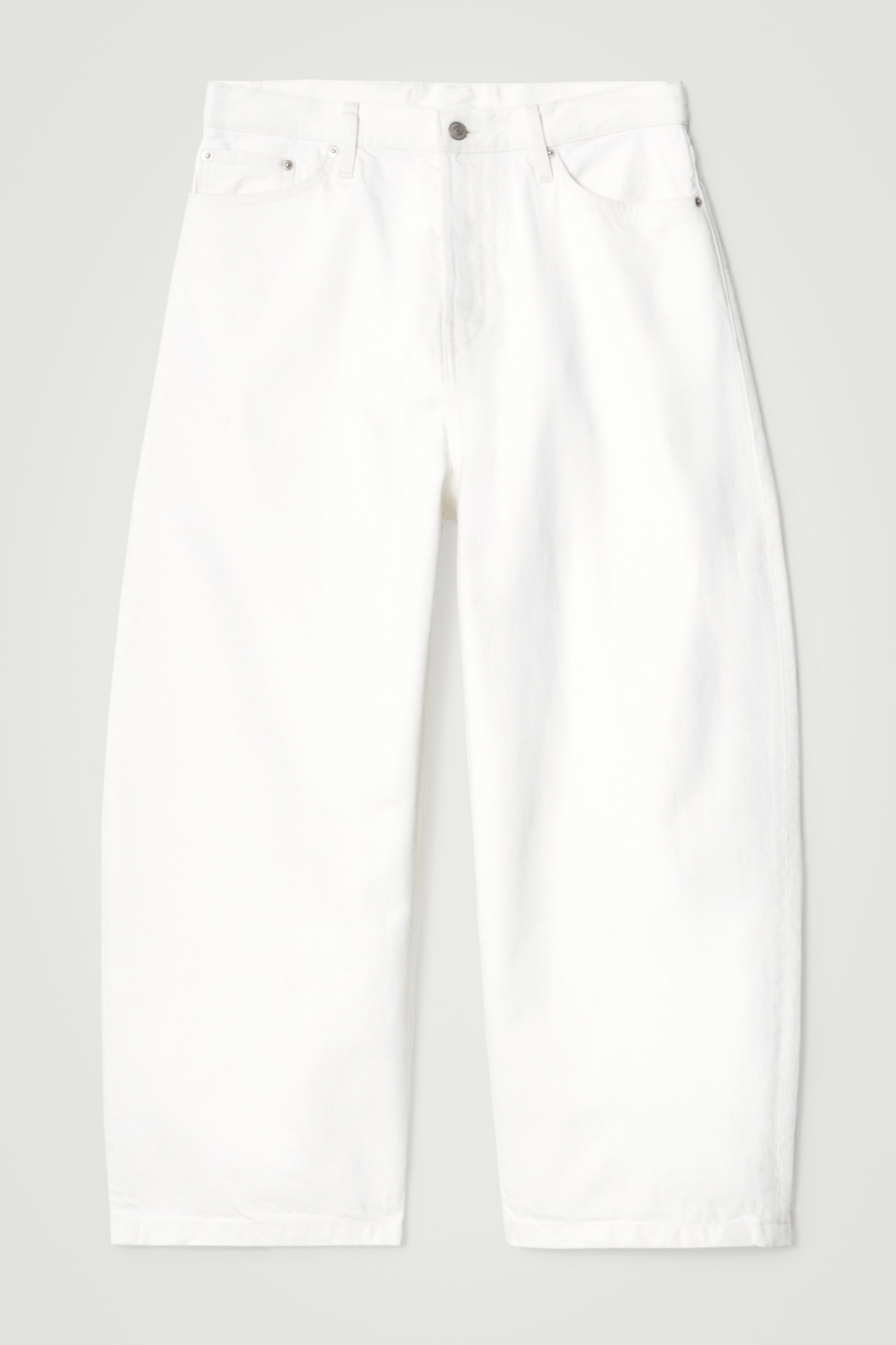 View larger image: CASK BARREL-LEG JEANS - WHITE - Men | H&M GB 1