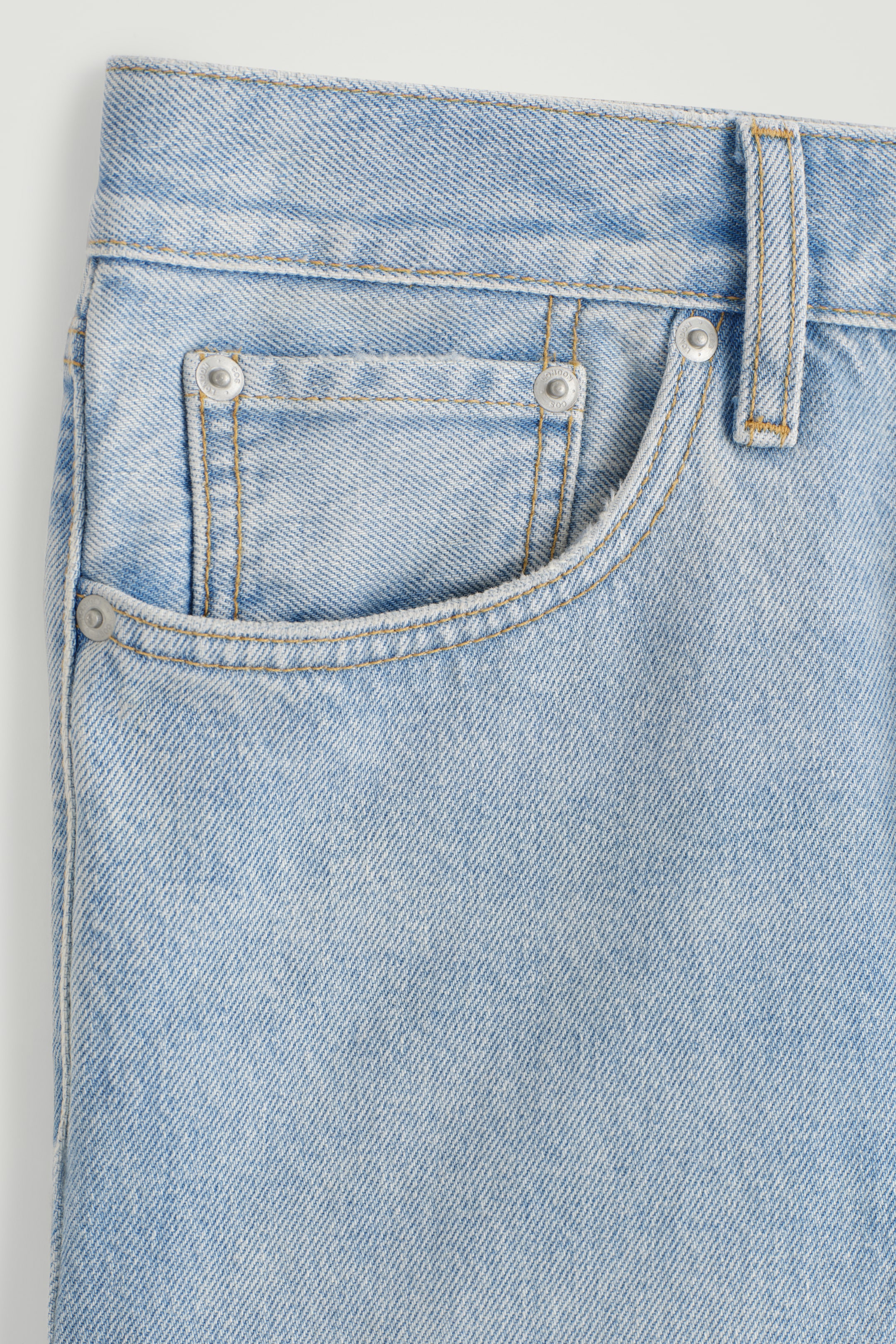 Grotere afbeelding bekijken: SIGNATURE RECHTE BROEK - LICHTBLAUW - HEREN | H&M BE 7