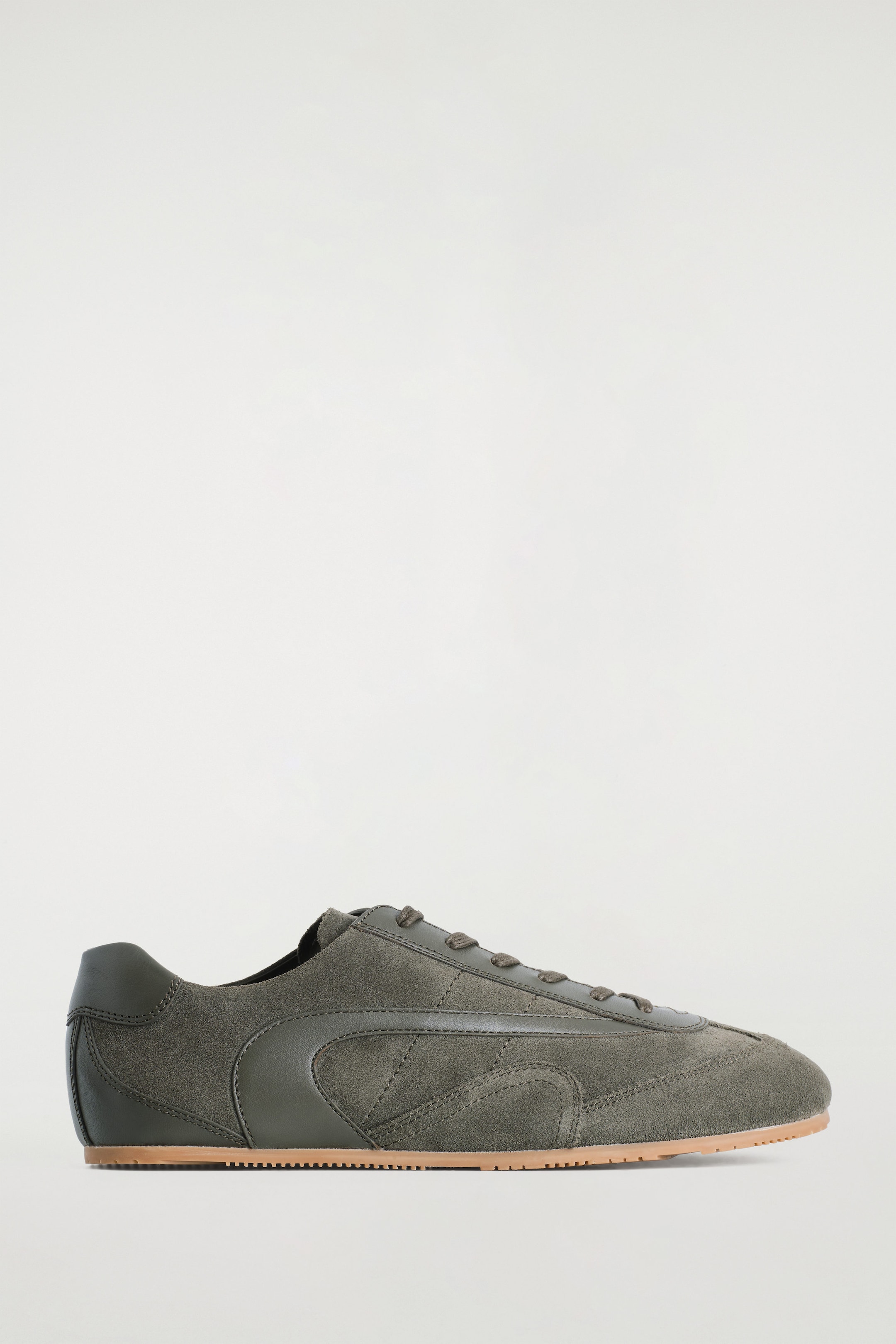 MINIMAL SUEDE TRAINERS
