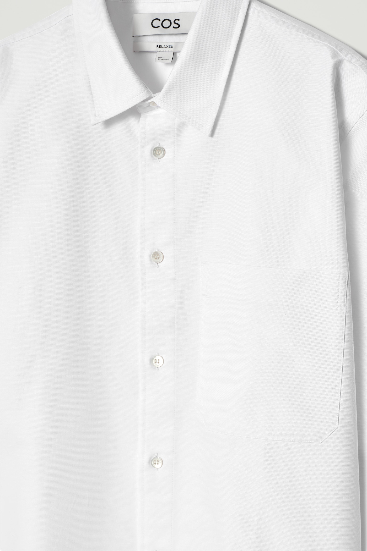CAMICIA OXFORD DAL TAGLIO RILASSATO - BIANCO/BLU / BIANCO / RIGHE - 7