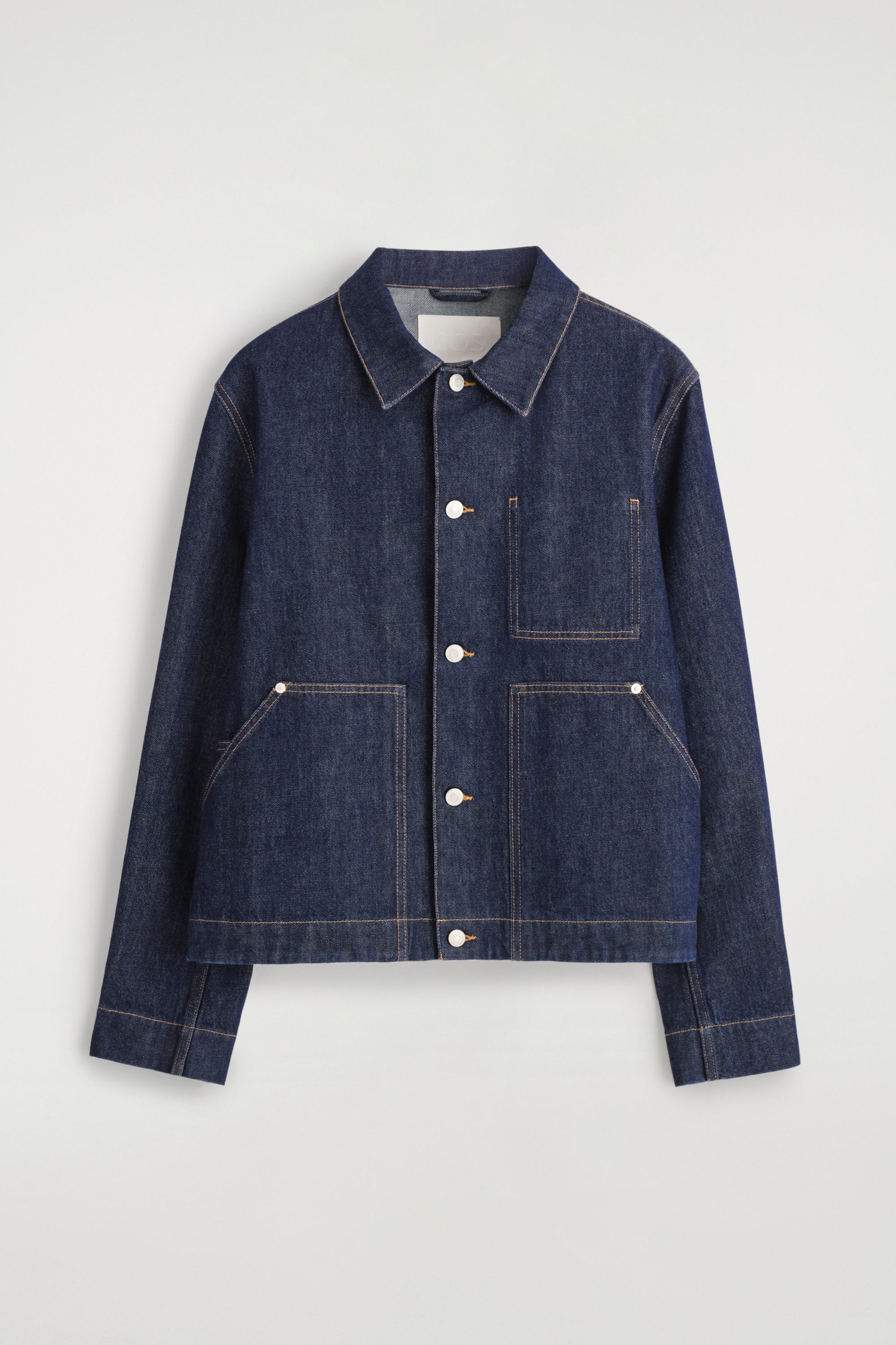 RINSED-DENIM JACKET
