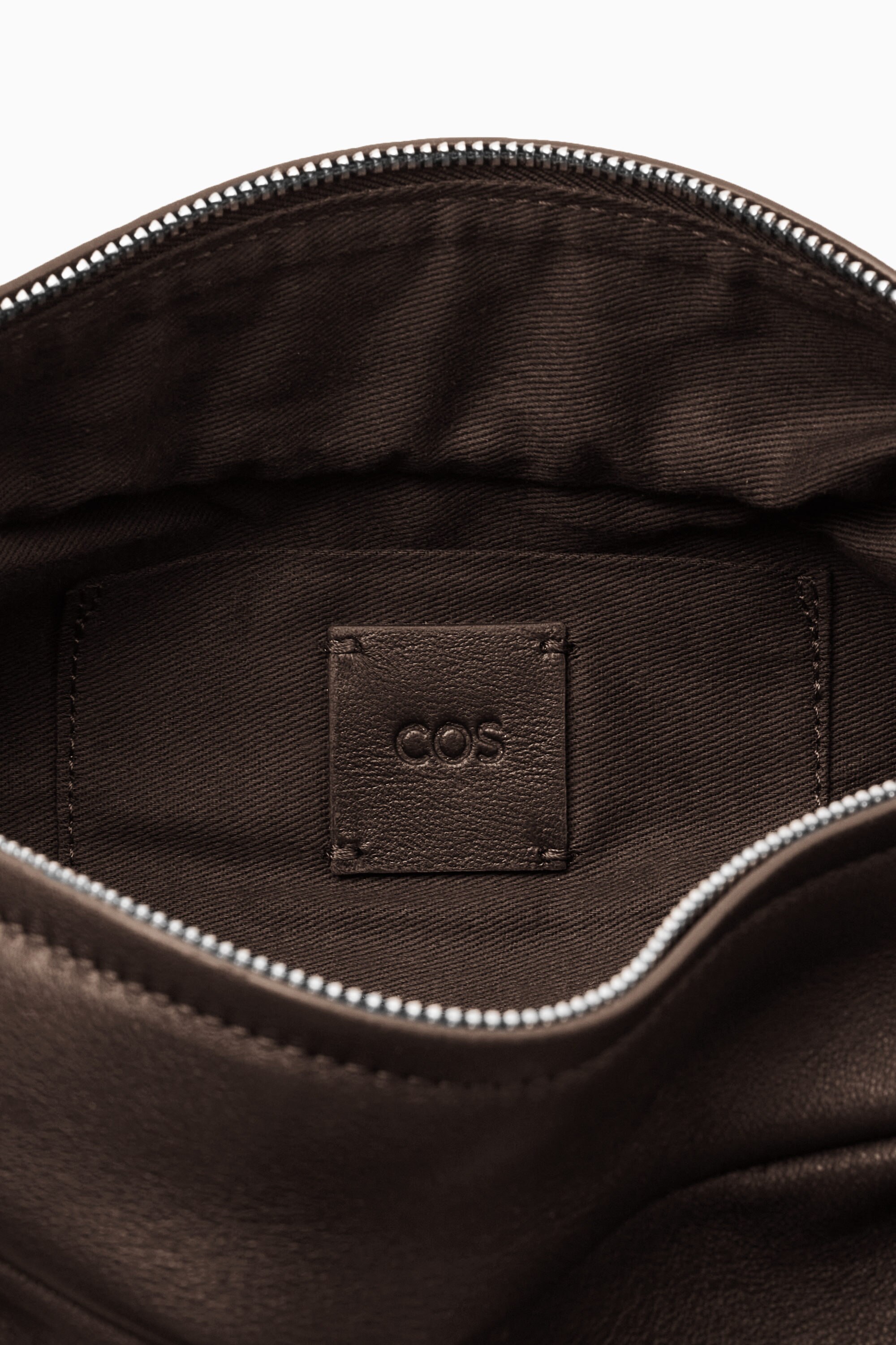 SWING CROSSBODY BAG - LEATHER - DARK BROWN | COS AU