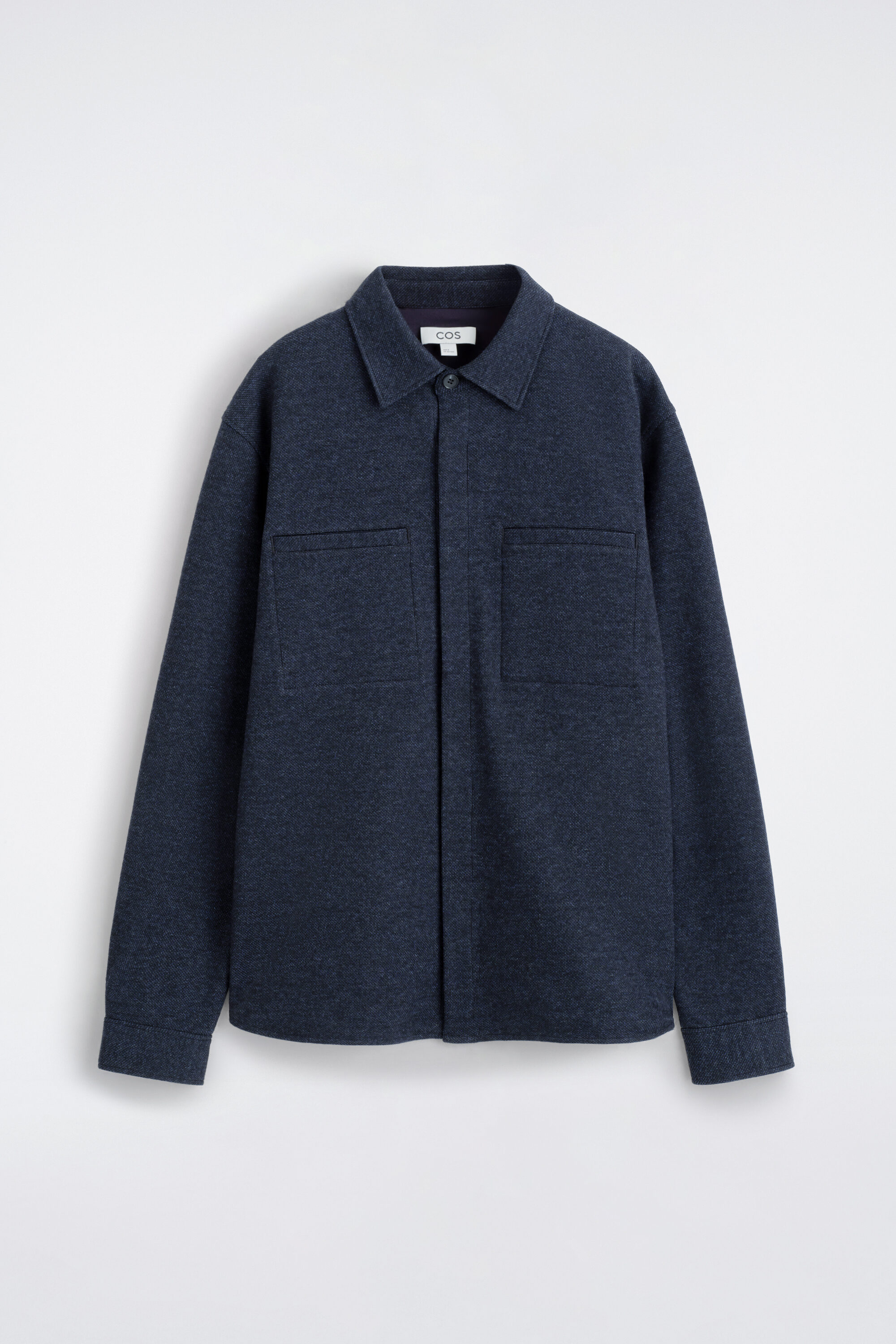 RELAXED JERSEY OVERSHIRT - thumbnail 6