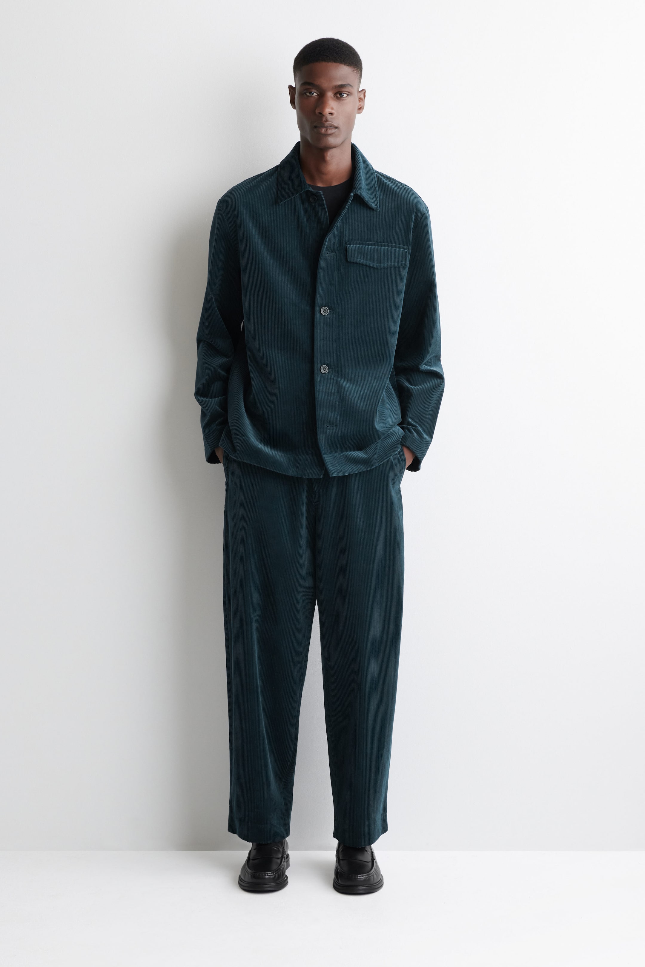 COTTON-CORDUROY OVERSHIRT
