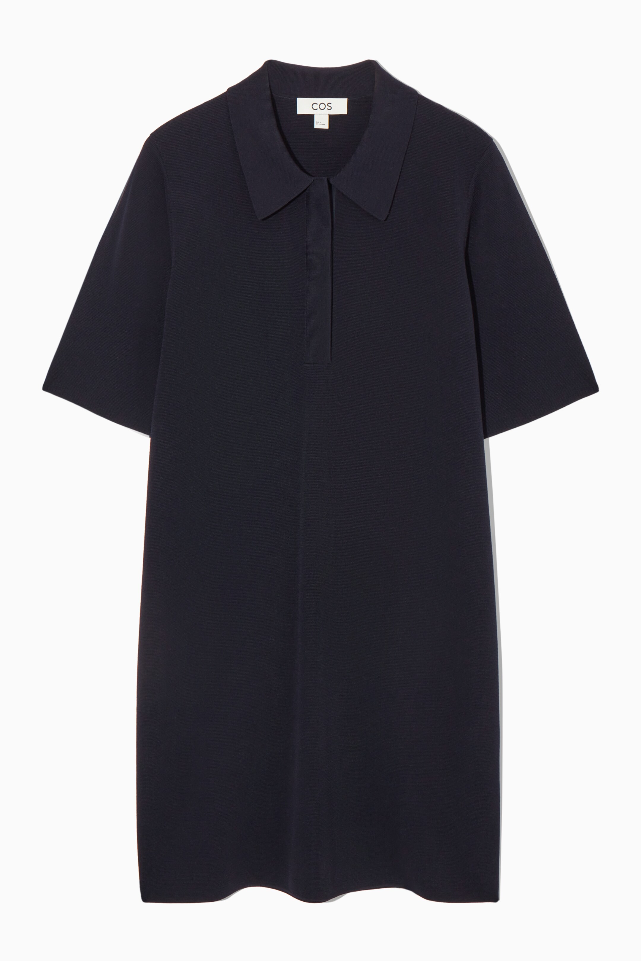 Agrandir l'image: ROBE POLO COURTE - BLEU MARINE - FEMME | H&M CH 1