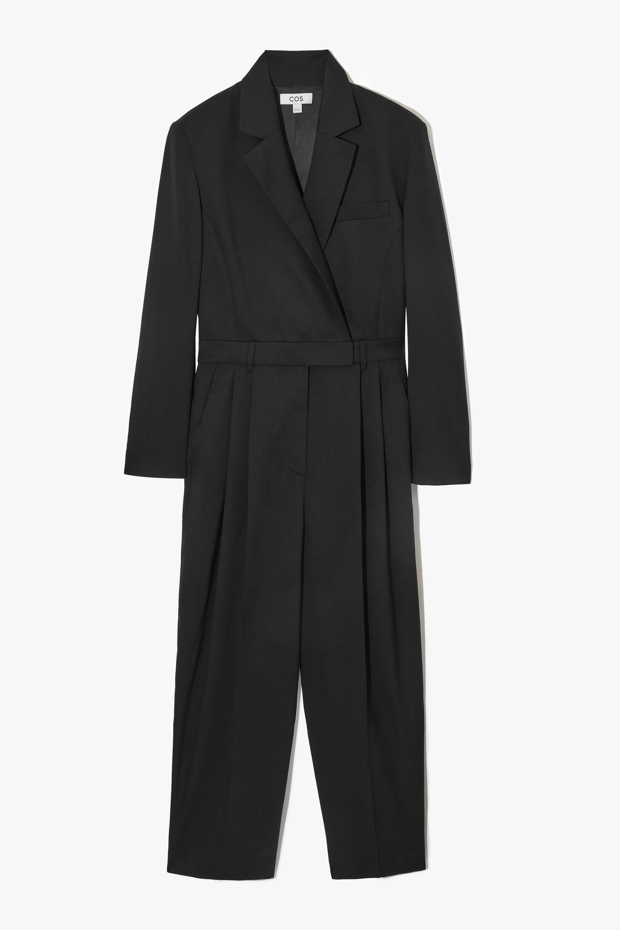 Grösseres Bild ansehen: ELEGANTER SMOKING-JUMPSUIT AUS WOLLE - SCHWARZ - DAMEN | H&M CH 1
