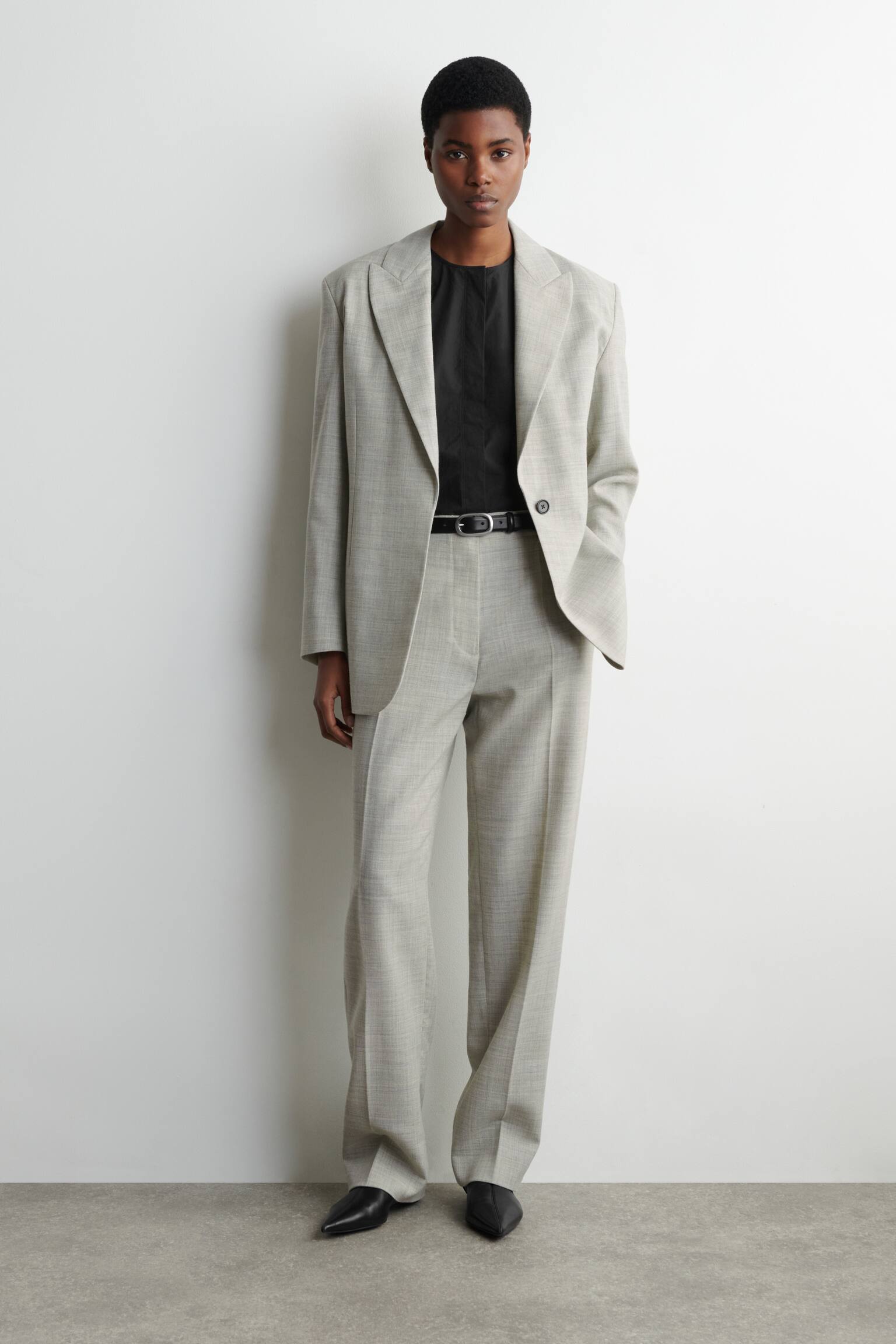 BLUSA SCULTOREA IN POPELINE DI COTONE PIMA - NERO/BIANCO/VERDE - 6