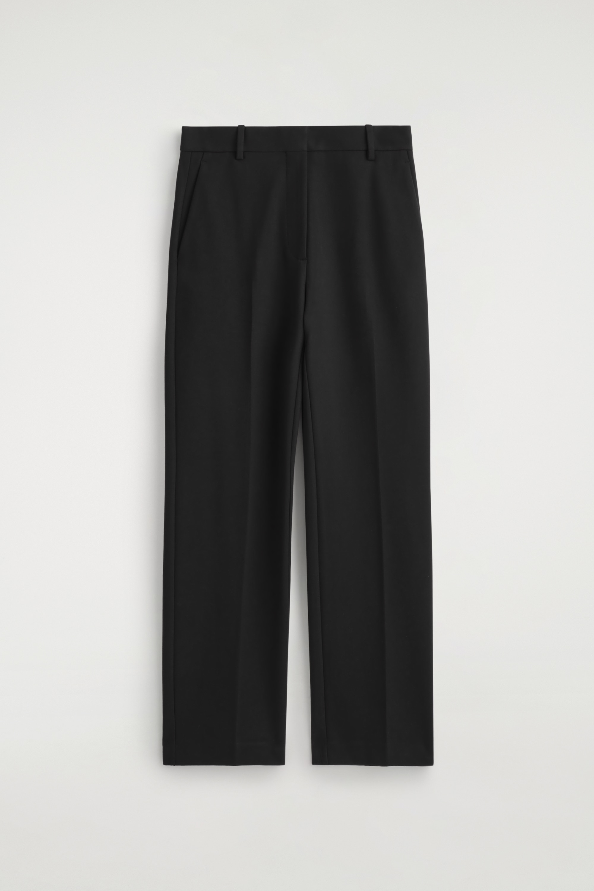 MILANO EGYENES SZÁRÚ NADRÁG - FEKETE/BORVÖRÖS