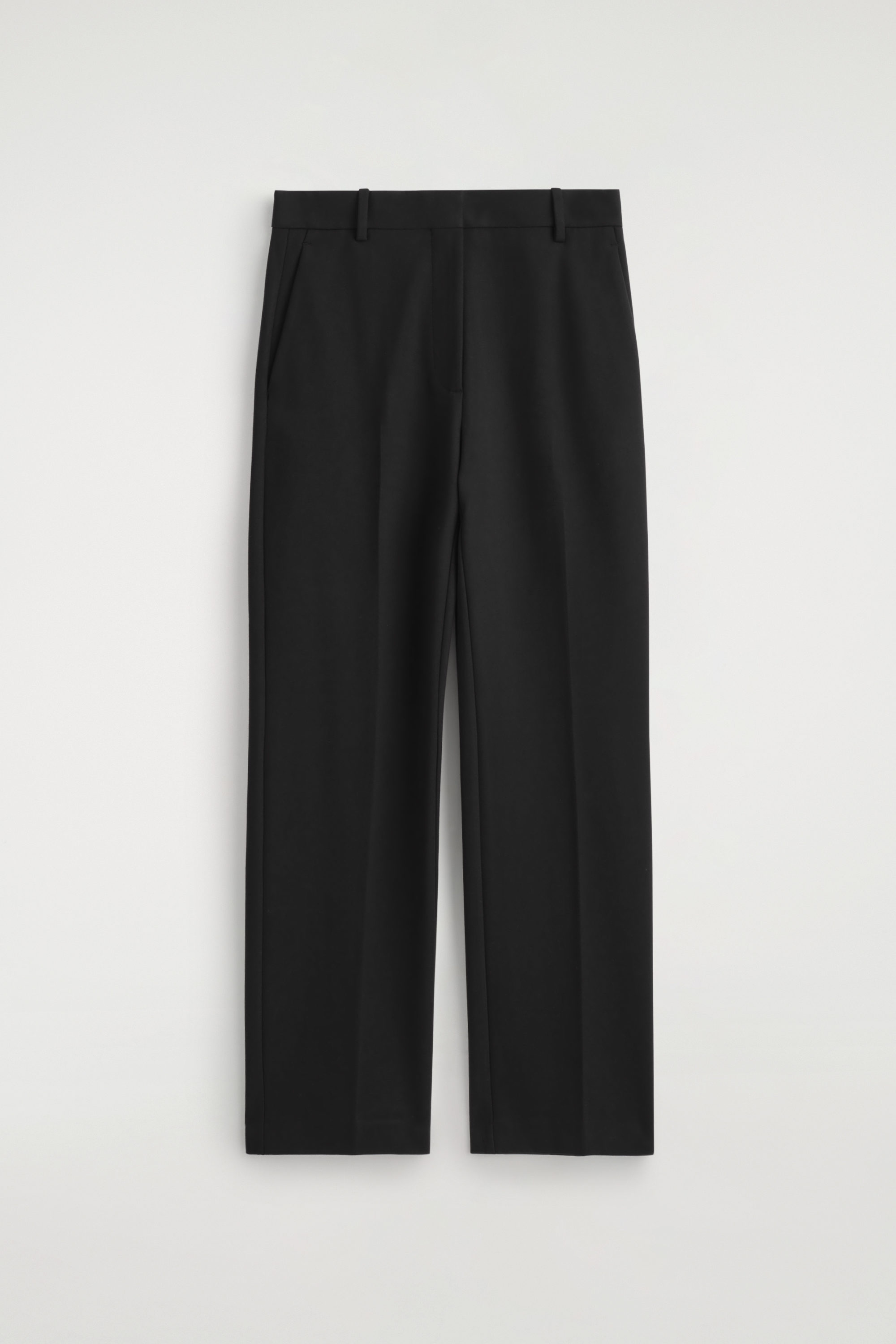 さらに100円引き◆ ◆Milan straight pants MILANO STRAIGHT-LEG PANTS - BLACK | COS US