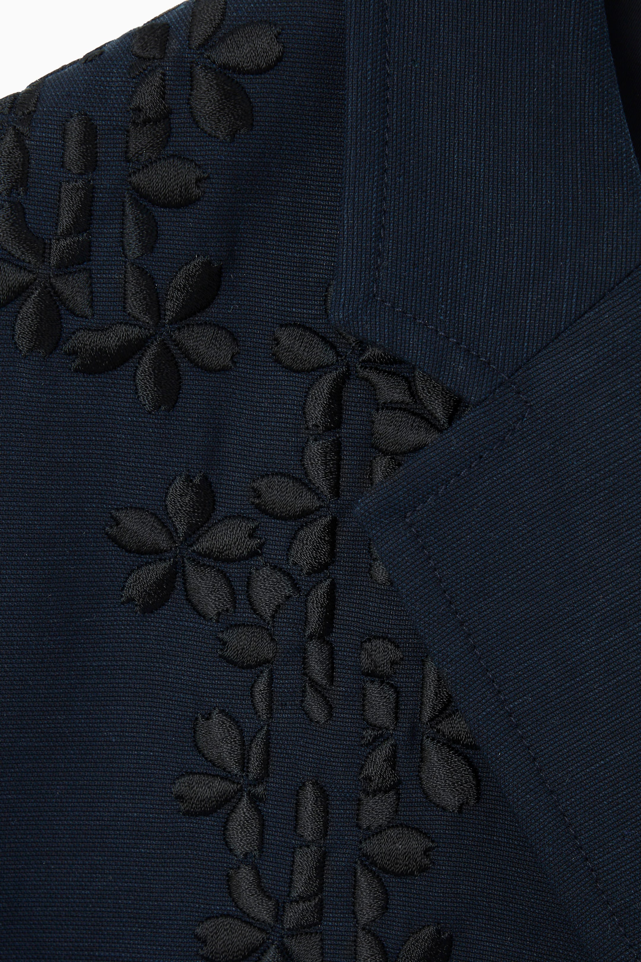 Grösseres Bild ansehen: BLAZER MIT FLORALEN STICKEREIEN - NAVYBLAU - HERREN | H&M CH 4