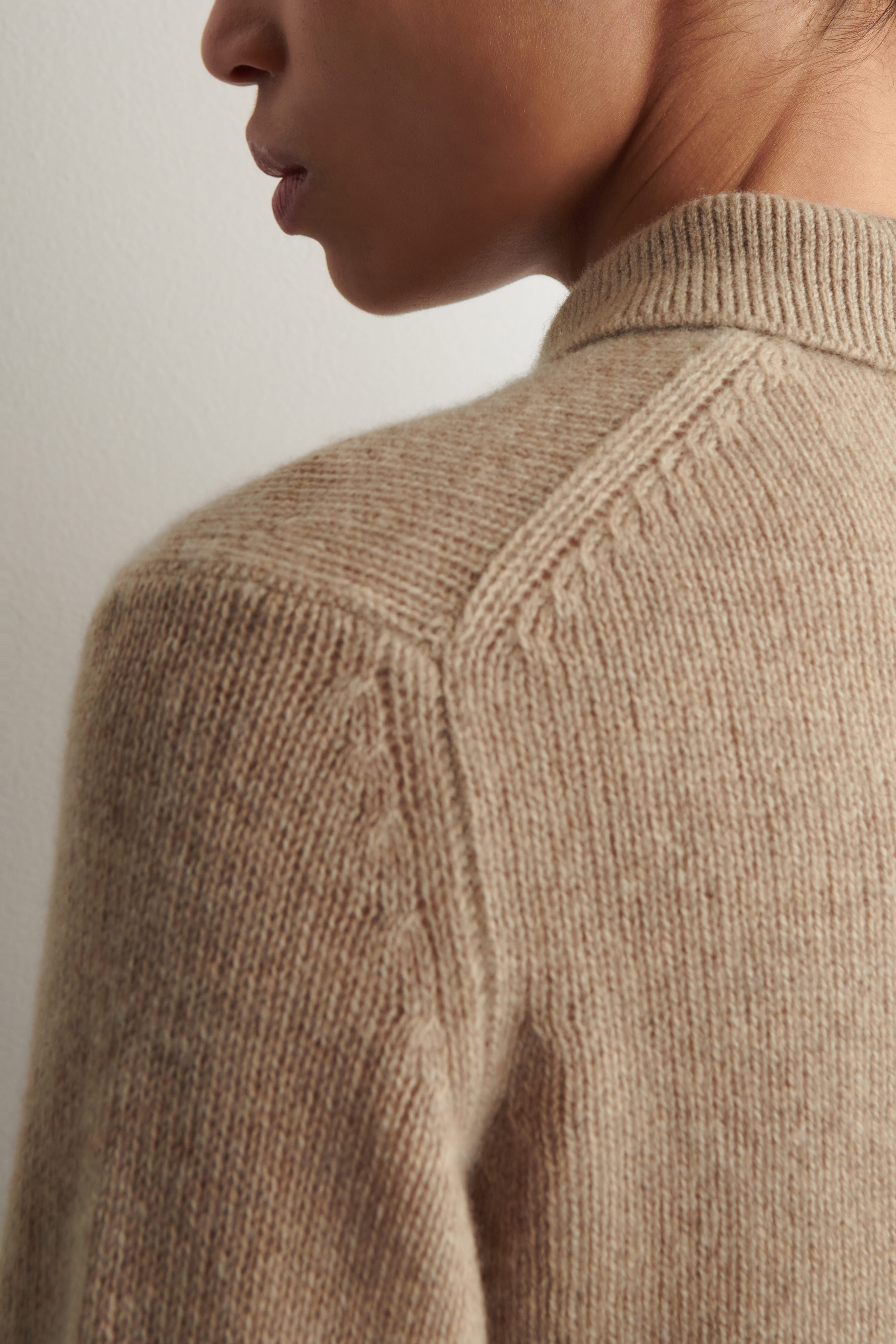 CASHMERE POLO SWEATER - thumbnail 5