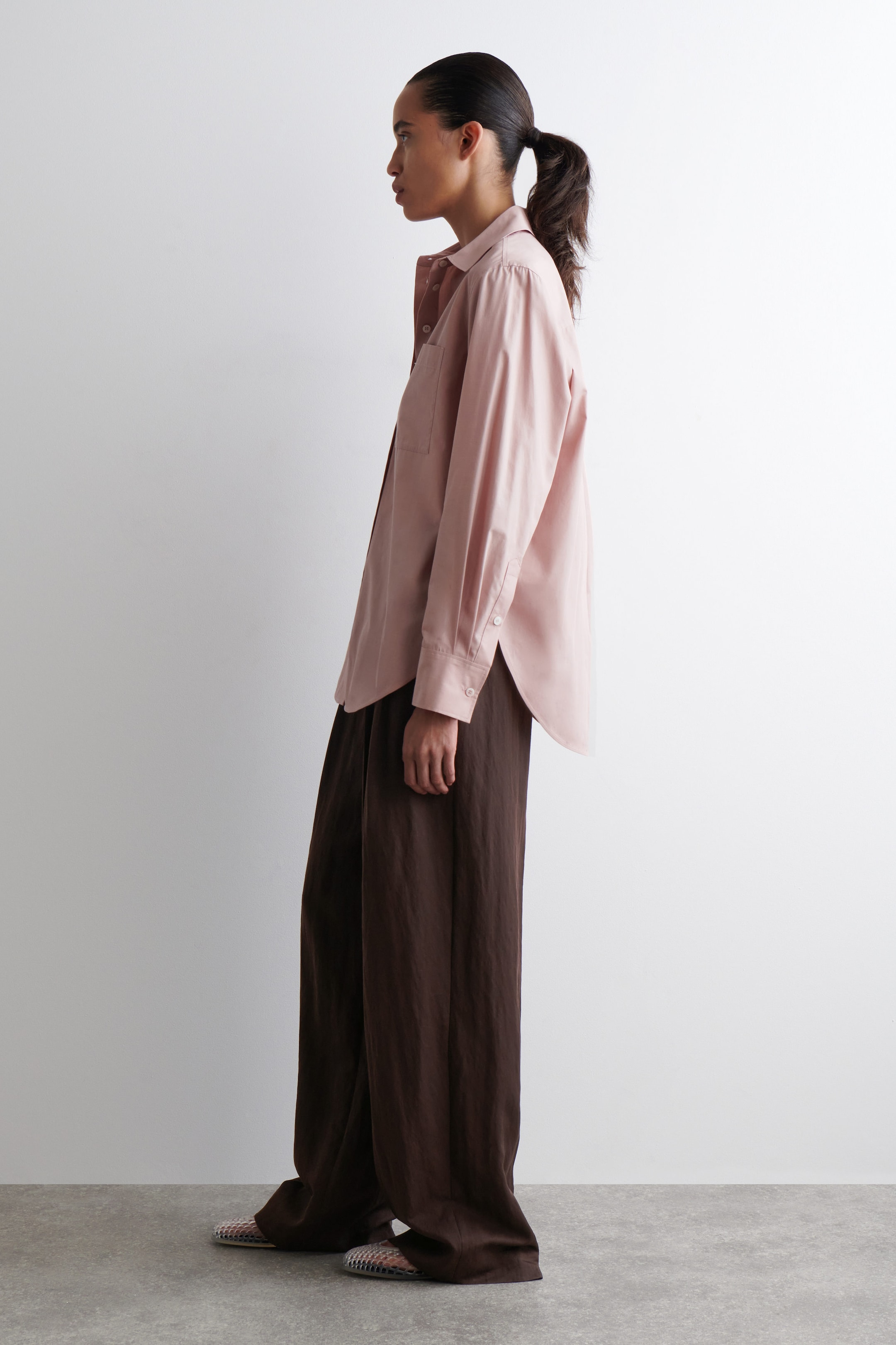 TAILORED PIMA COTTON SHIRT
