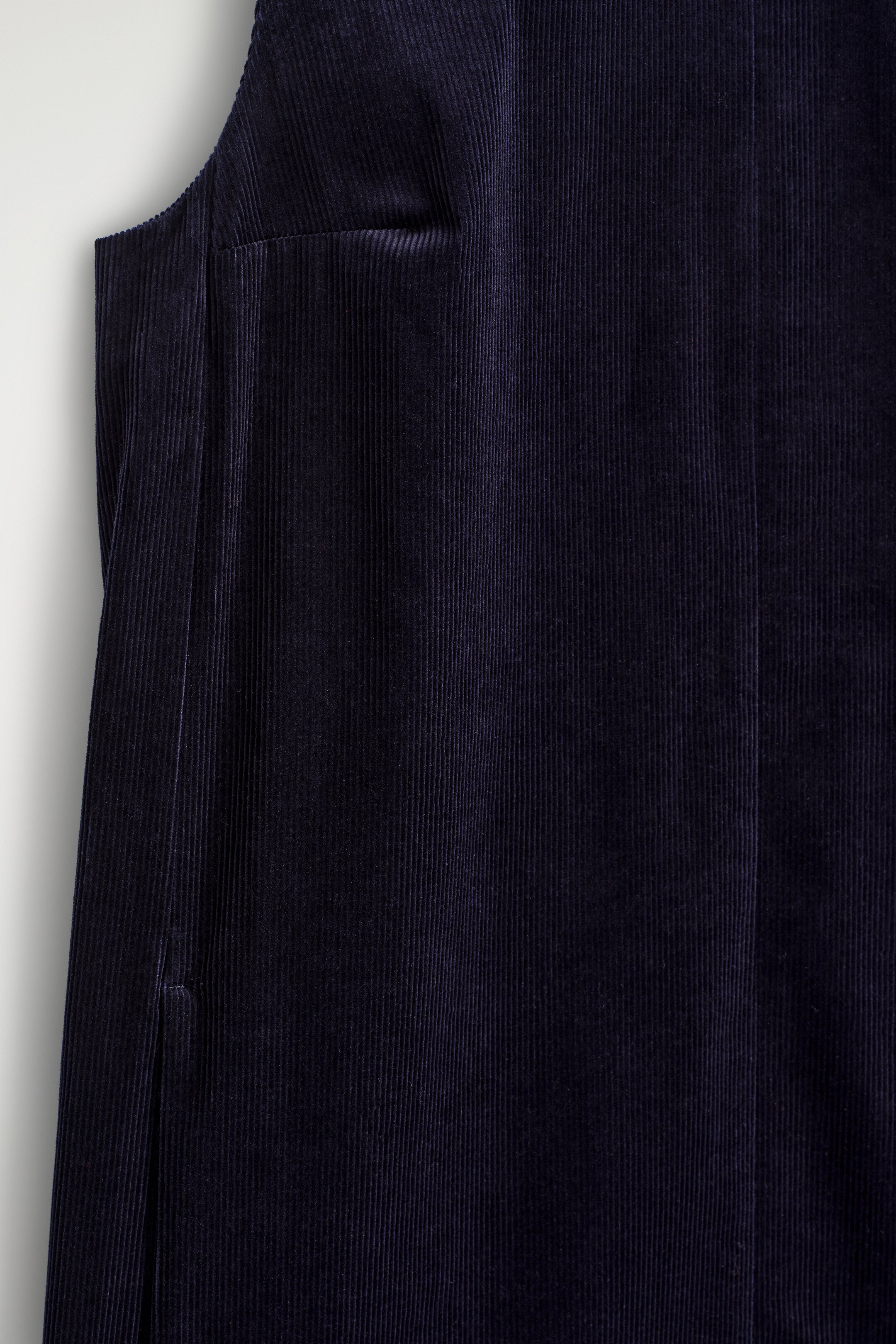 הצגת תמונה גדולה יותר: שמלת מיני קורדורוי - כחול כהה - Ladies | H&M IL 6