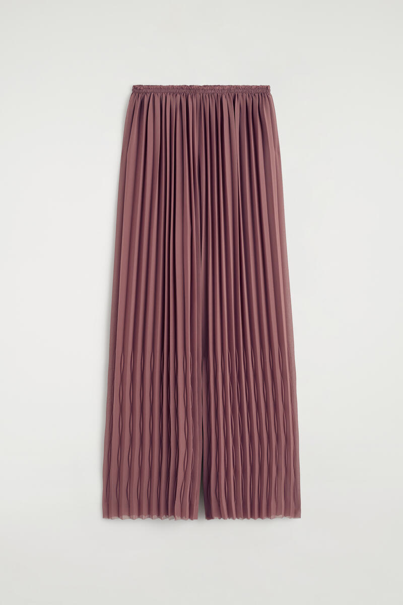 Pleated Georgette Pants