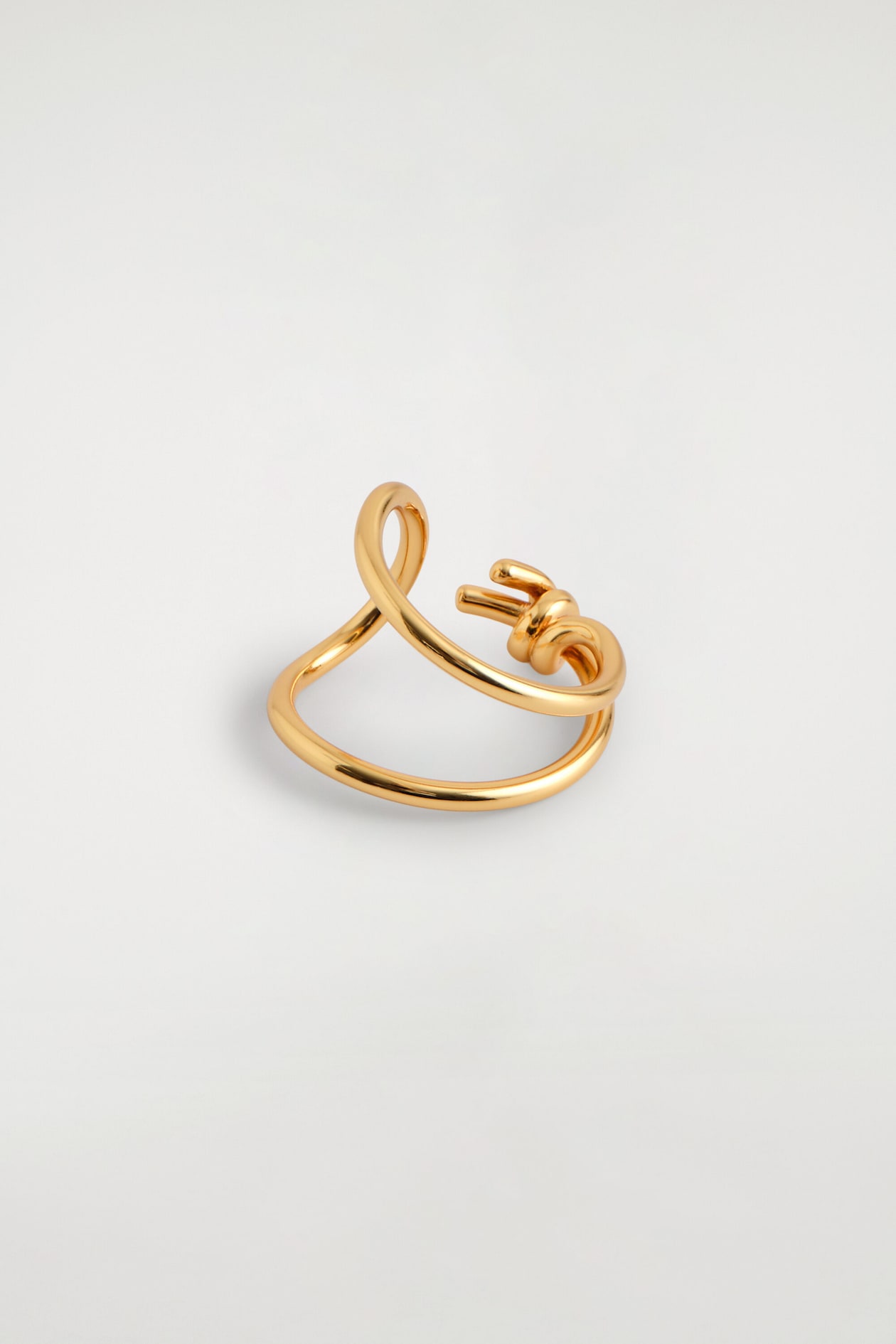 KNOTTED RING — GOLD