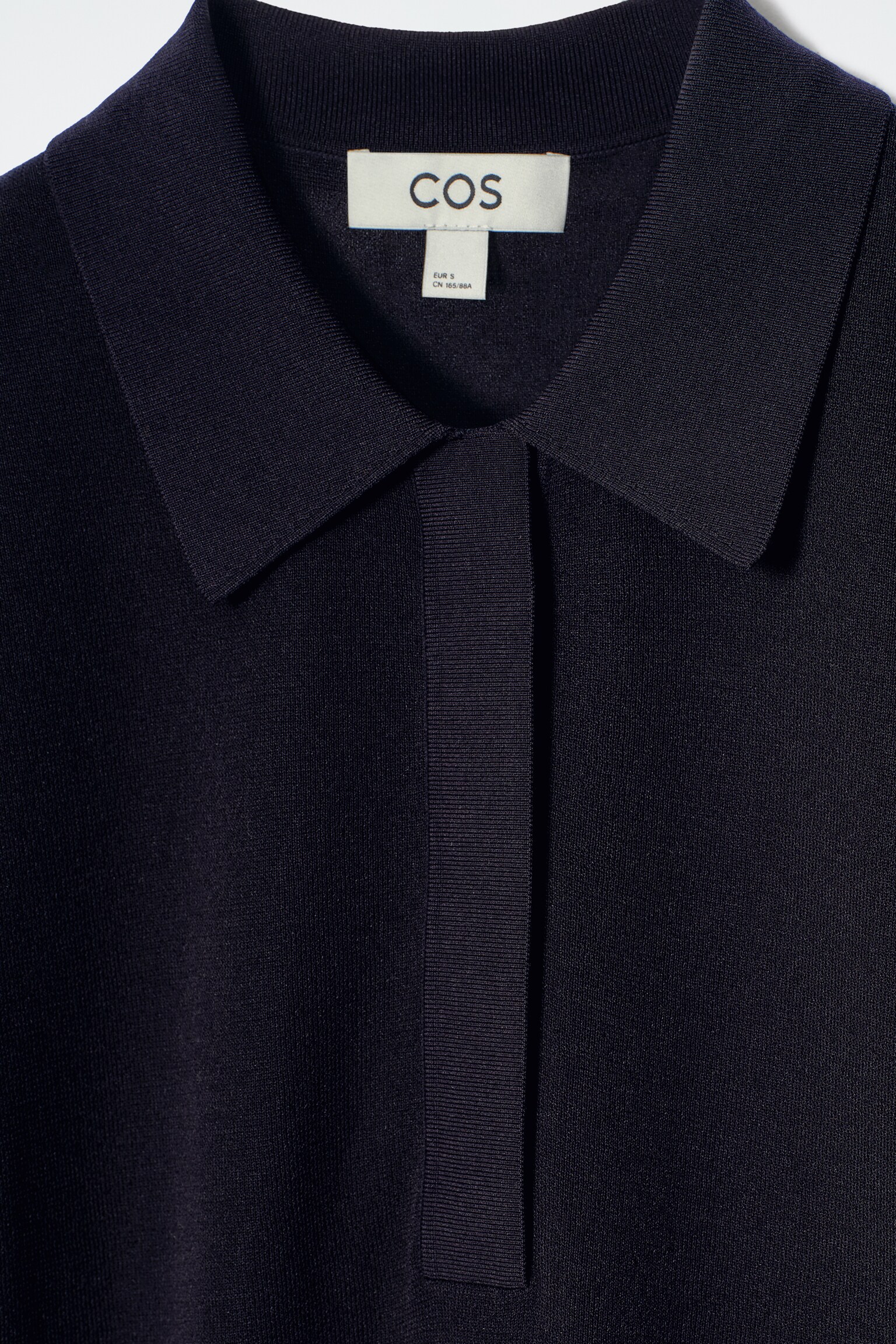 POLO EN MAILLE - MARINE FONCÉ/ROUGE - 8
