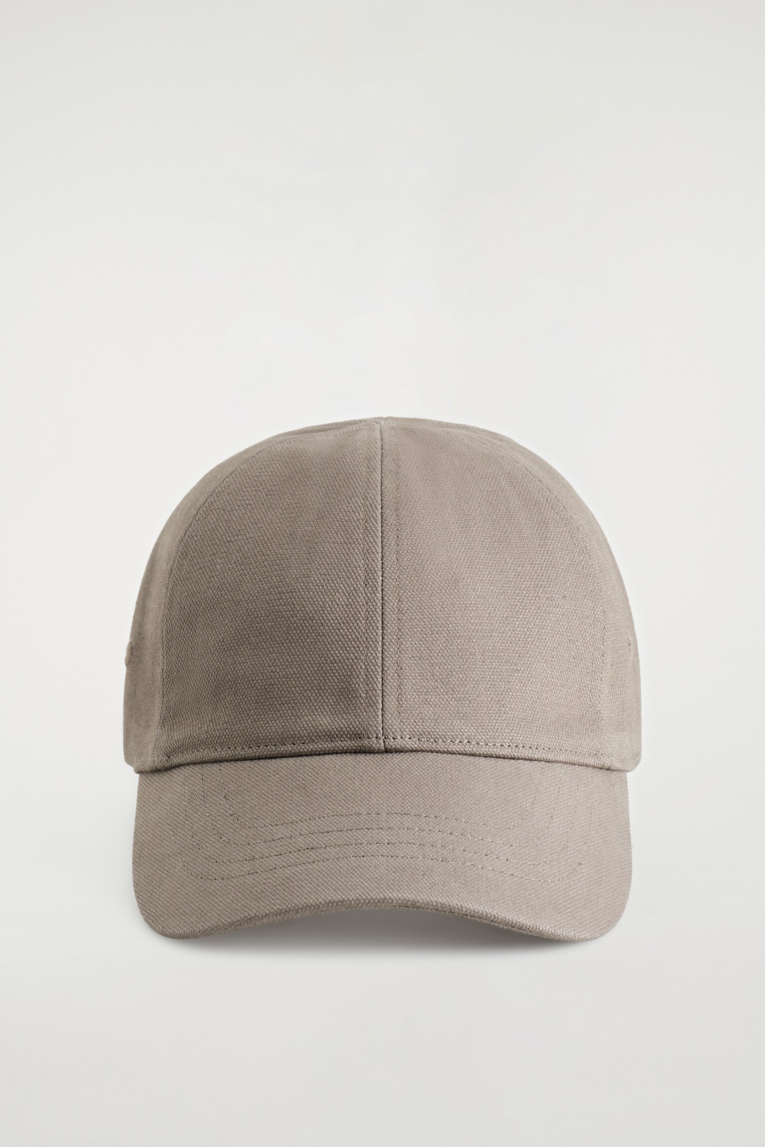 CASQUETTE DE BASEBALL EN TOILE DE COTON - GRIS/BEIGE/BLEU MARINE - 5
