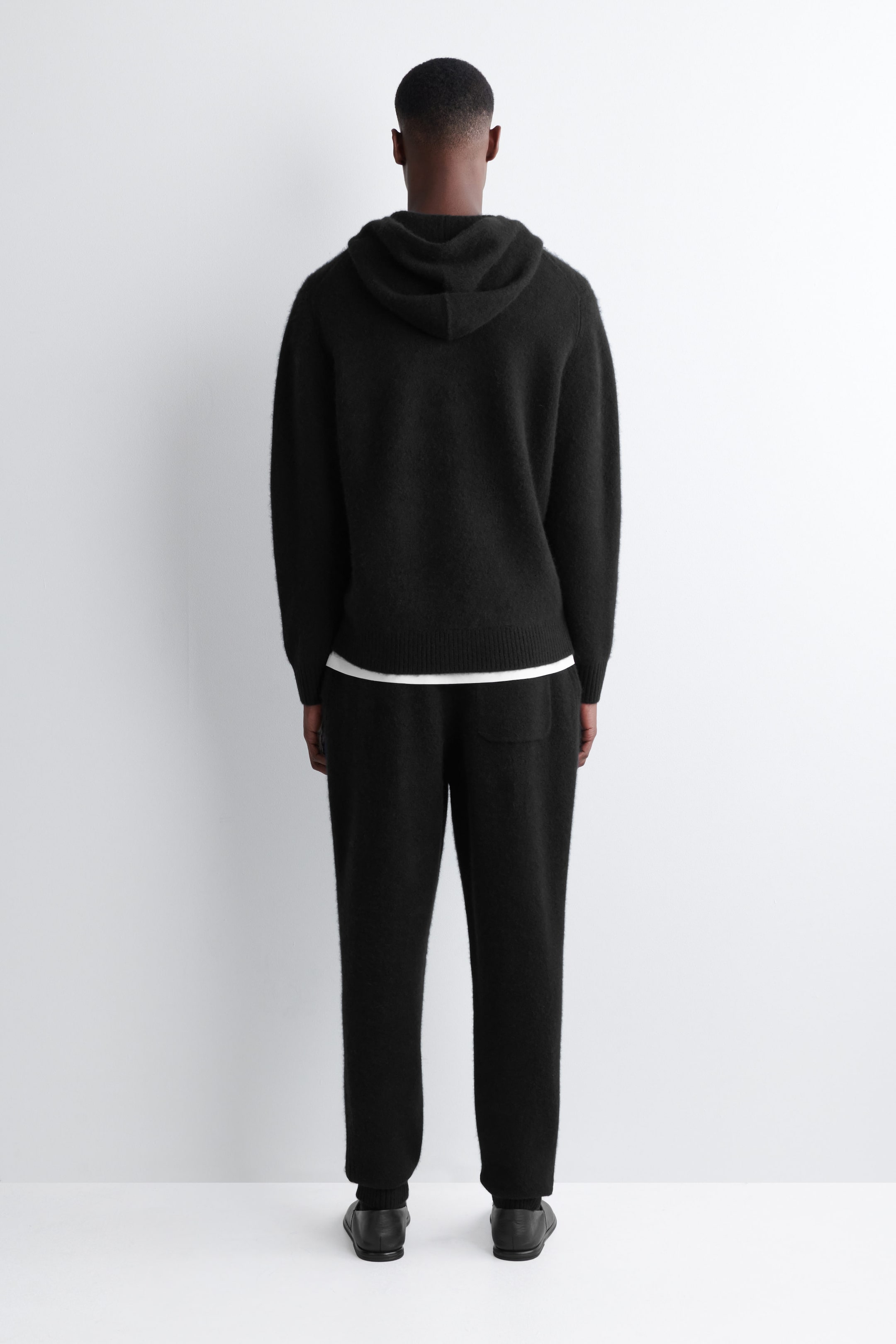 PANTALON DE JOGGING EN CACHEMIRE BOUILLI