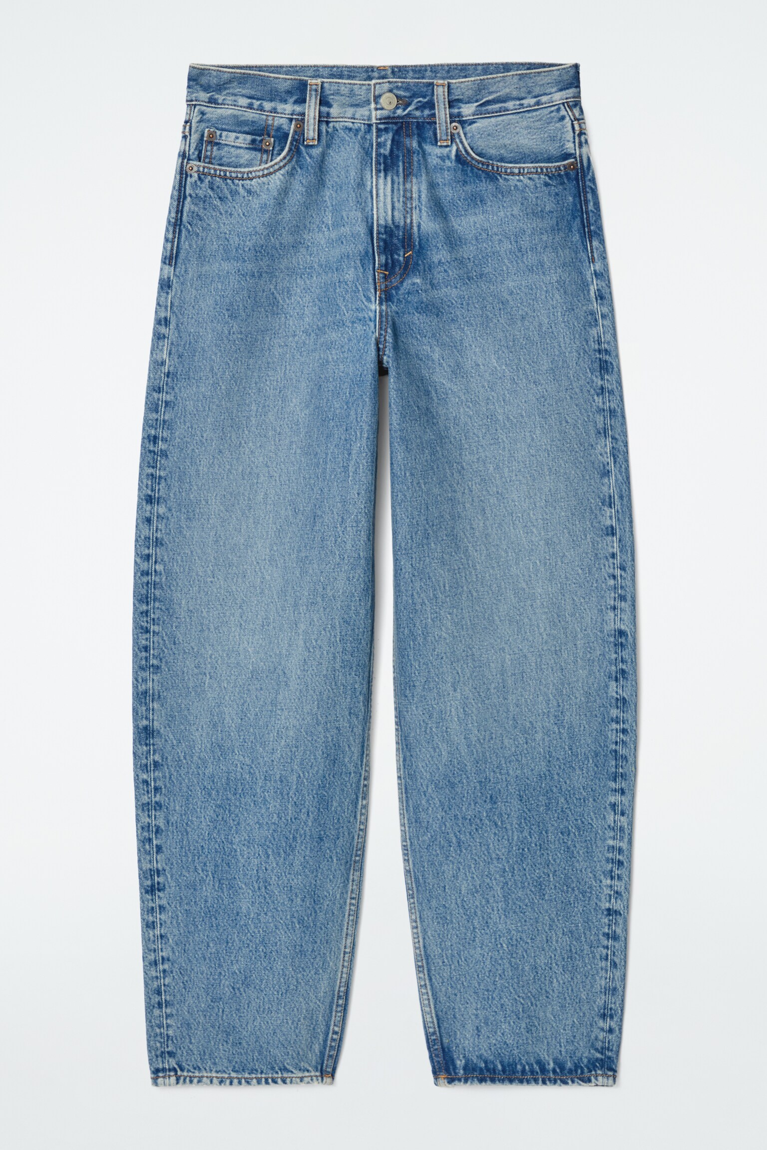JEANS ARCH AFFUSOLATI - BLU MEDIO/INDACO/NERO/AZZURRO