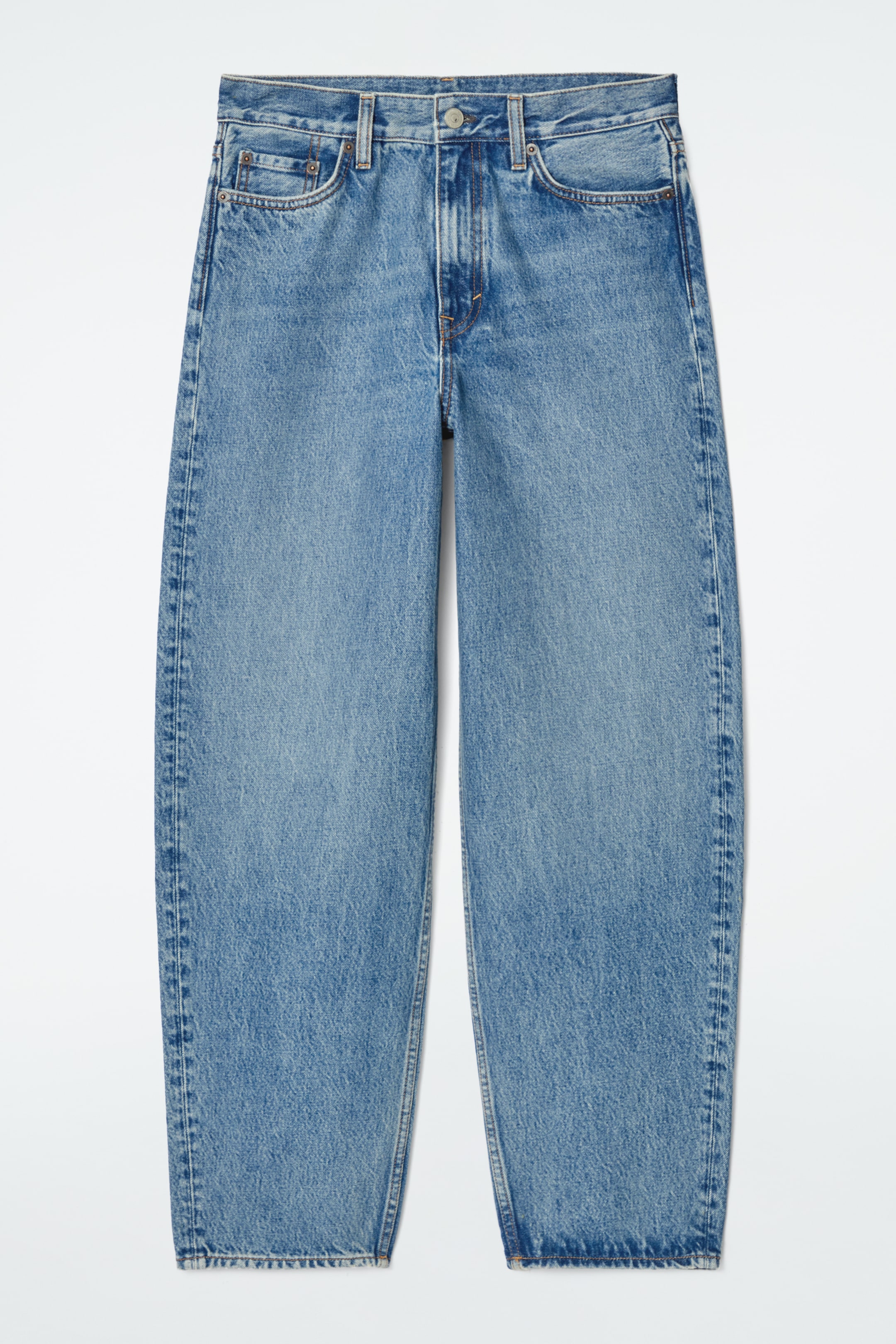 View larger image: ARCH TAPERED JEANS - MID BLUE - Ladies | H&M GB 1