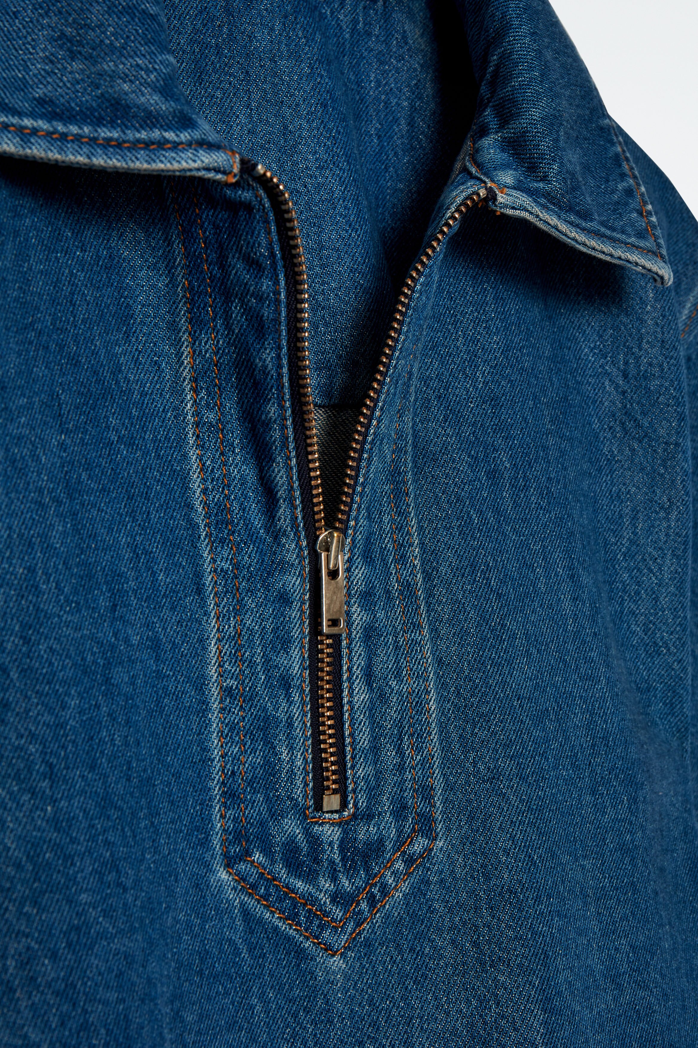 【YOURNUS】Tassel Denim Half Sleeve YSTHPED Spring and autumn retro denim jacket men's tops