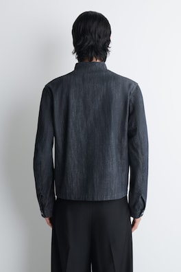 DENIM BOMBER JACKET — SLATE 5