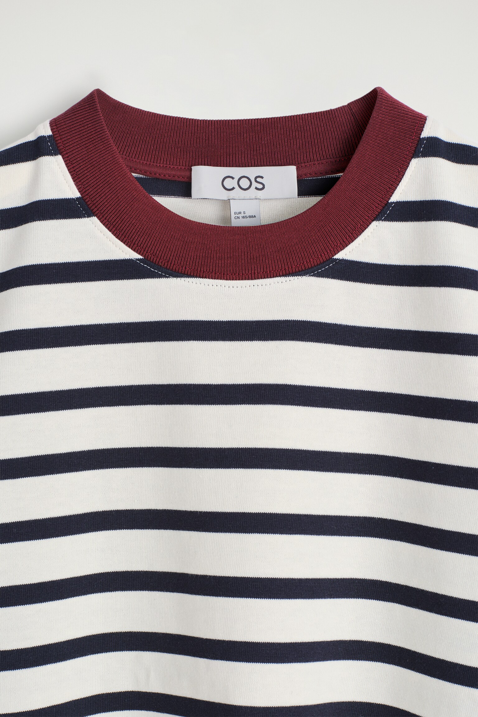 T-SHIRT REGULAR ÉLÉGANT - BLANC / NOIR / RAYÉ/BLANC/Noir/ORANGE / BLANC / RAYURES/BEIGE CLAIR/ROSE / MARINE/KAKI/GRIS CHINÉ/BLEU MARINE/BLANC / NOIR/GRIS ANTHRACITE CHINÉ/BLEU MARINE / BLANC / RAYURES/BLEU MARINE / RAYURES/BLEU COBALT/BLANC / BORDEAUX / RAYURES/NOIR / VERT / RAYURES/BLEU / RAYÉ/ROUGE/ROSE CLAIR/VERT / ÉCRU - 6