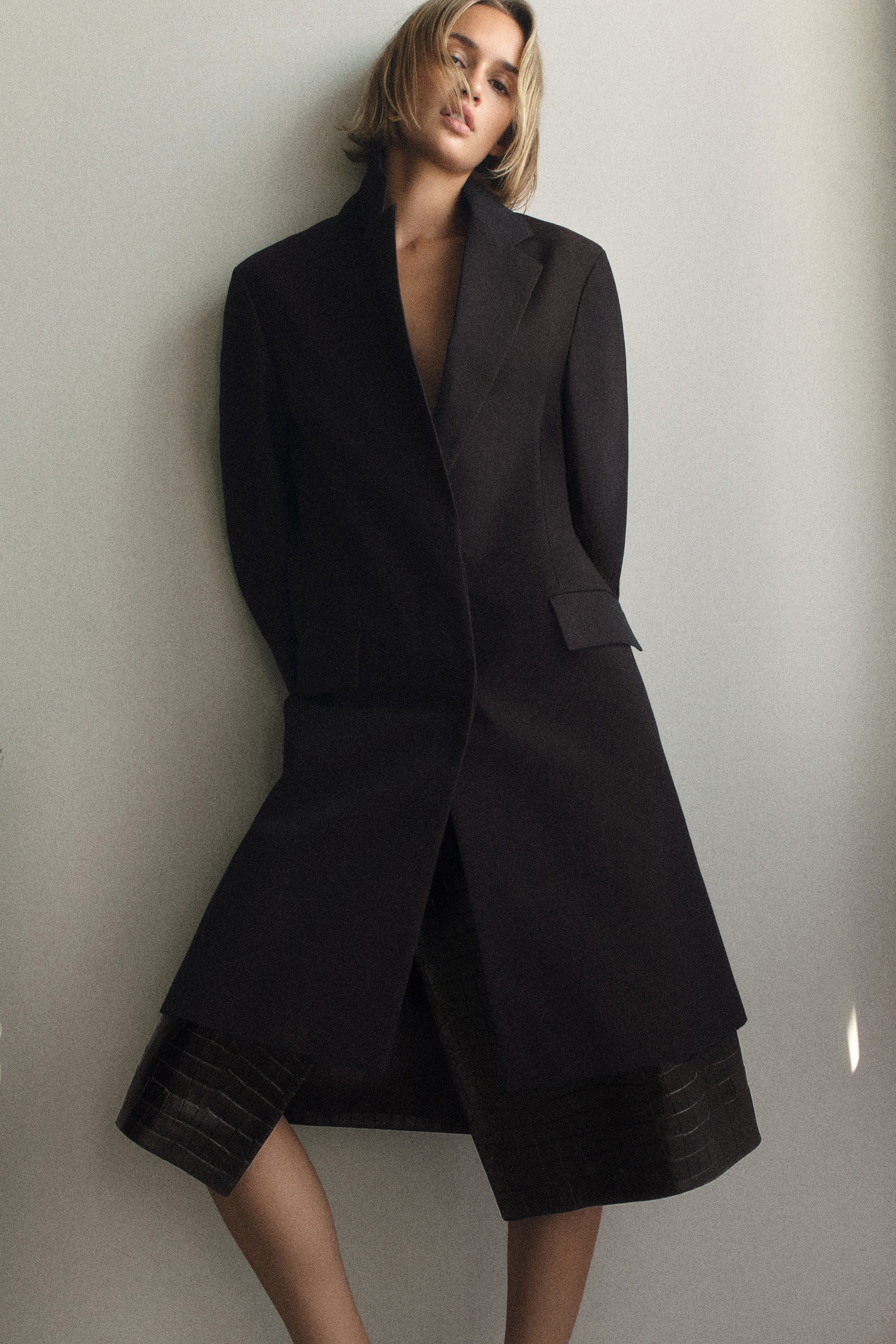 TAILORED COTTON COAT