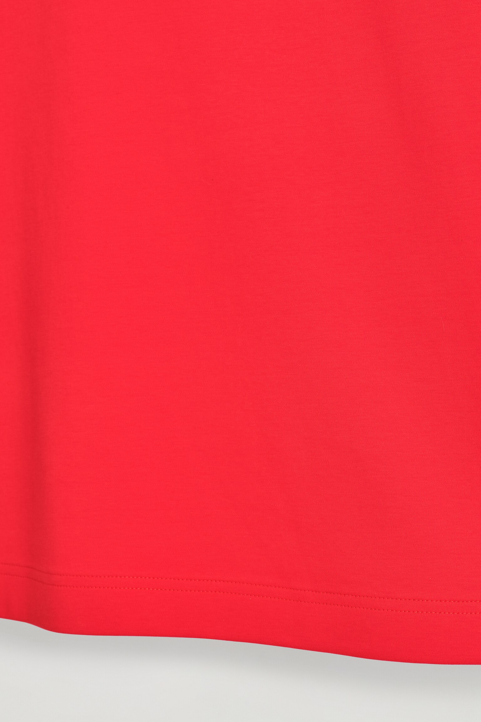 T-SHIRT IN COTONE CON SCOLLO A BARCA - ROSSO/BLU NAVY - 7