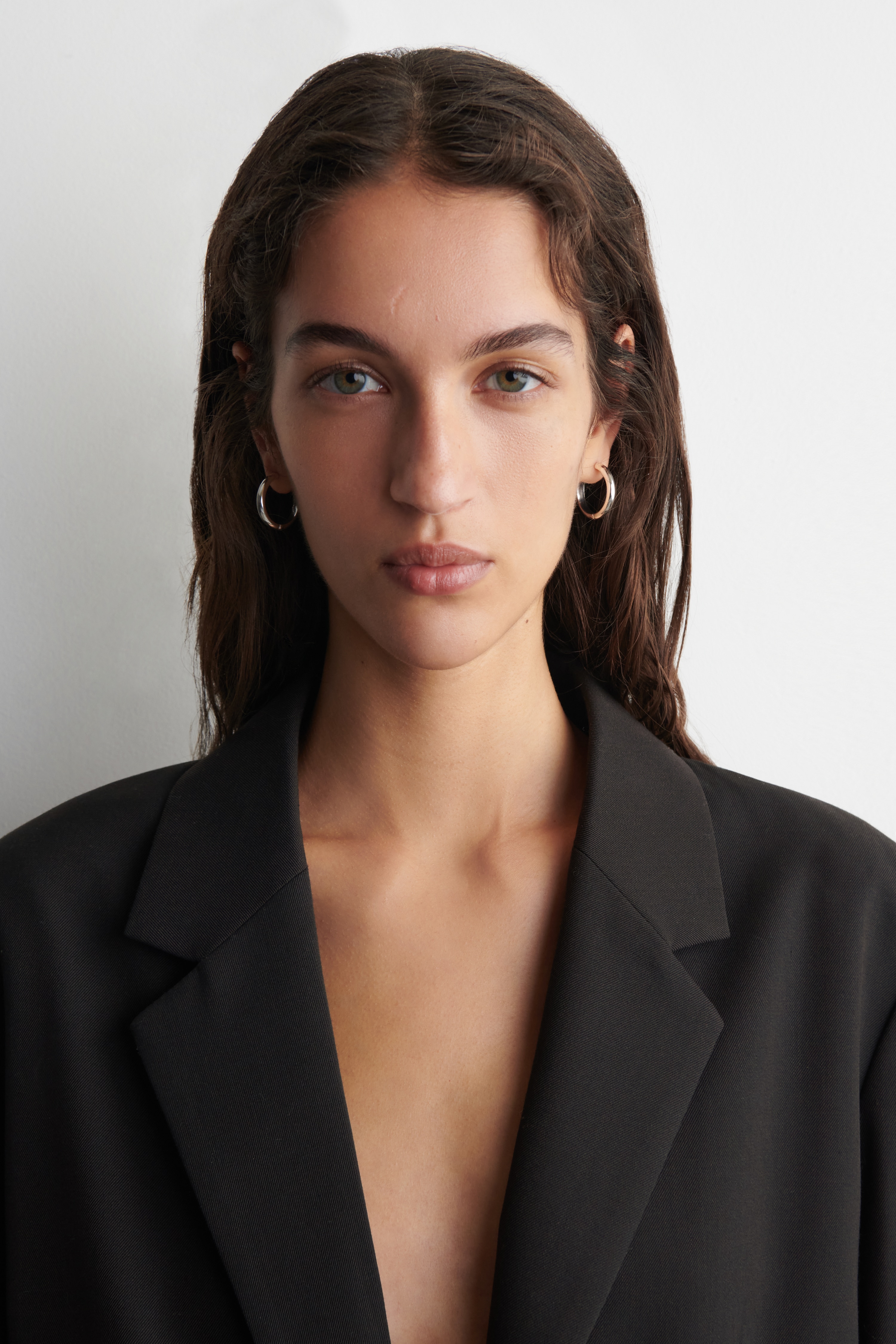 HOOP-ØRERINGE - SØLV/GULD