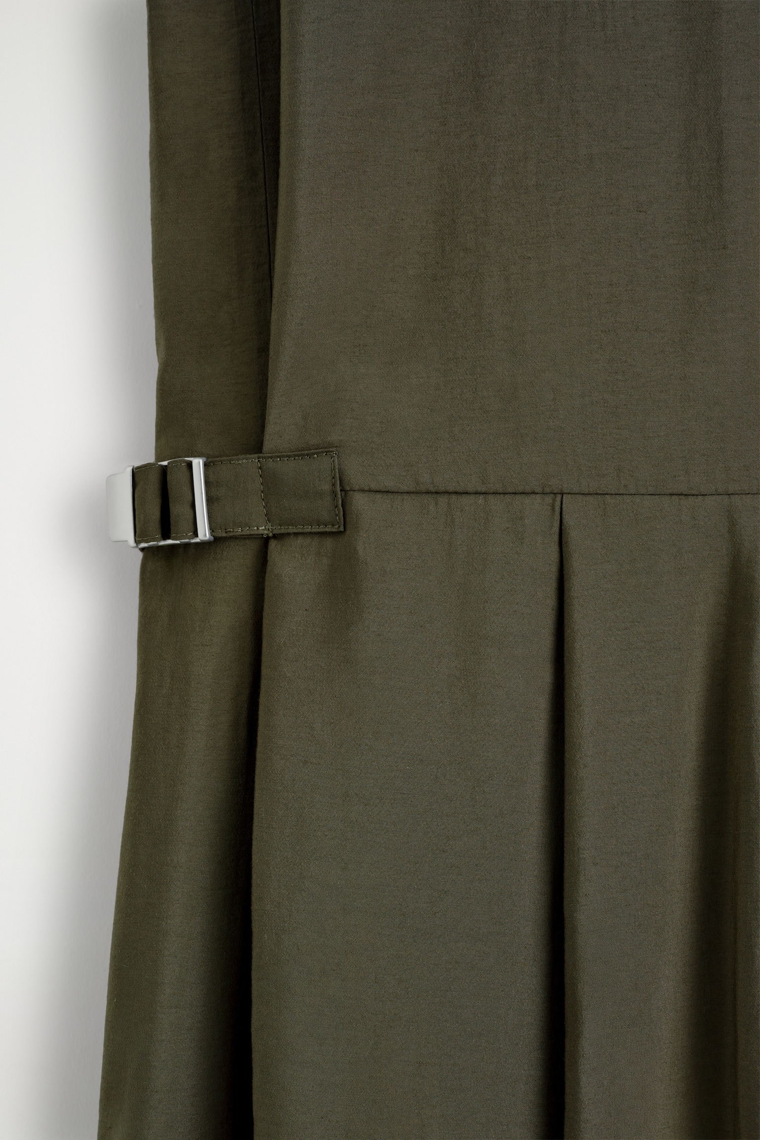 סרבל שימושי עם צווארון של - KHAKI/שחור - 6