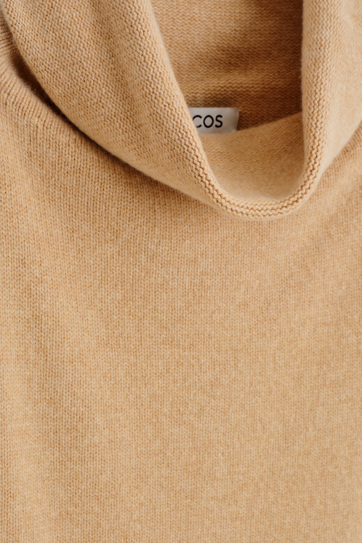 GILET IN LANA E CASHMERE - BEIGE - 4