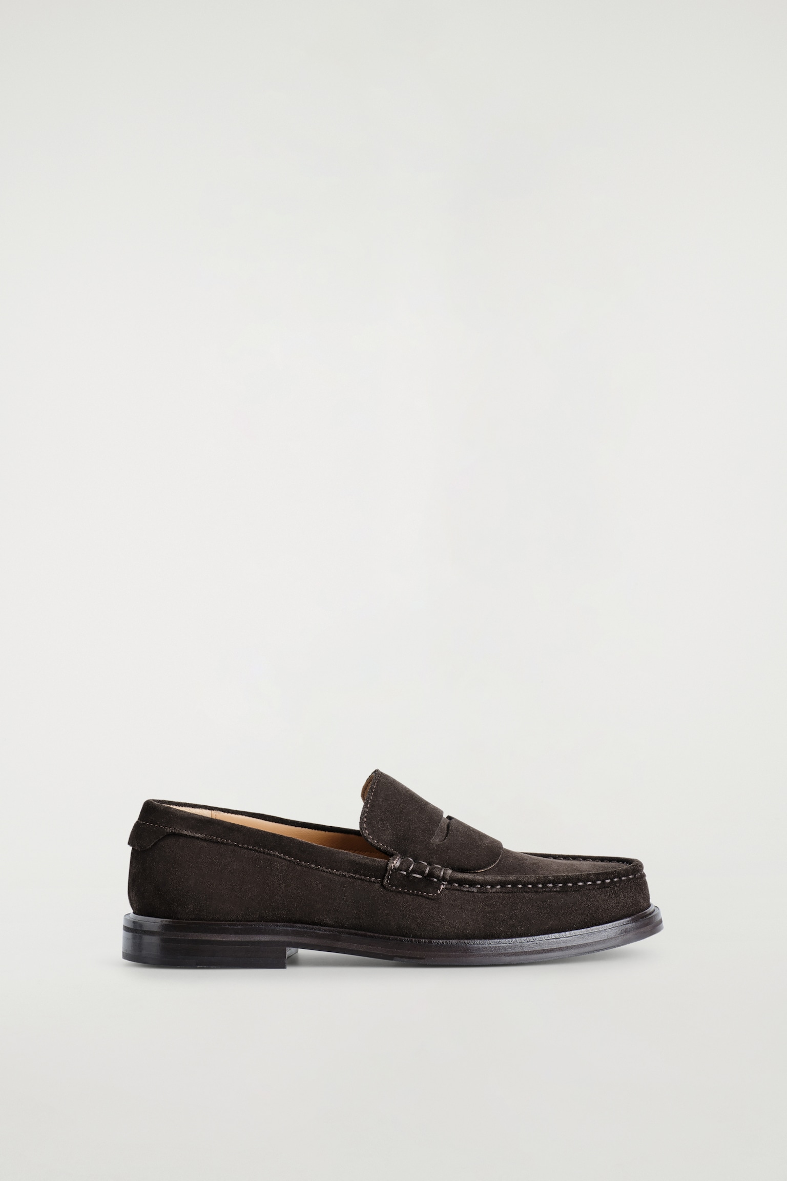 KLASSISCHE PENNY LOAFERS AUS LEDER - DUNKELBRAUN - 2