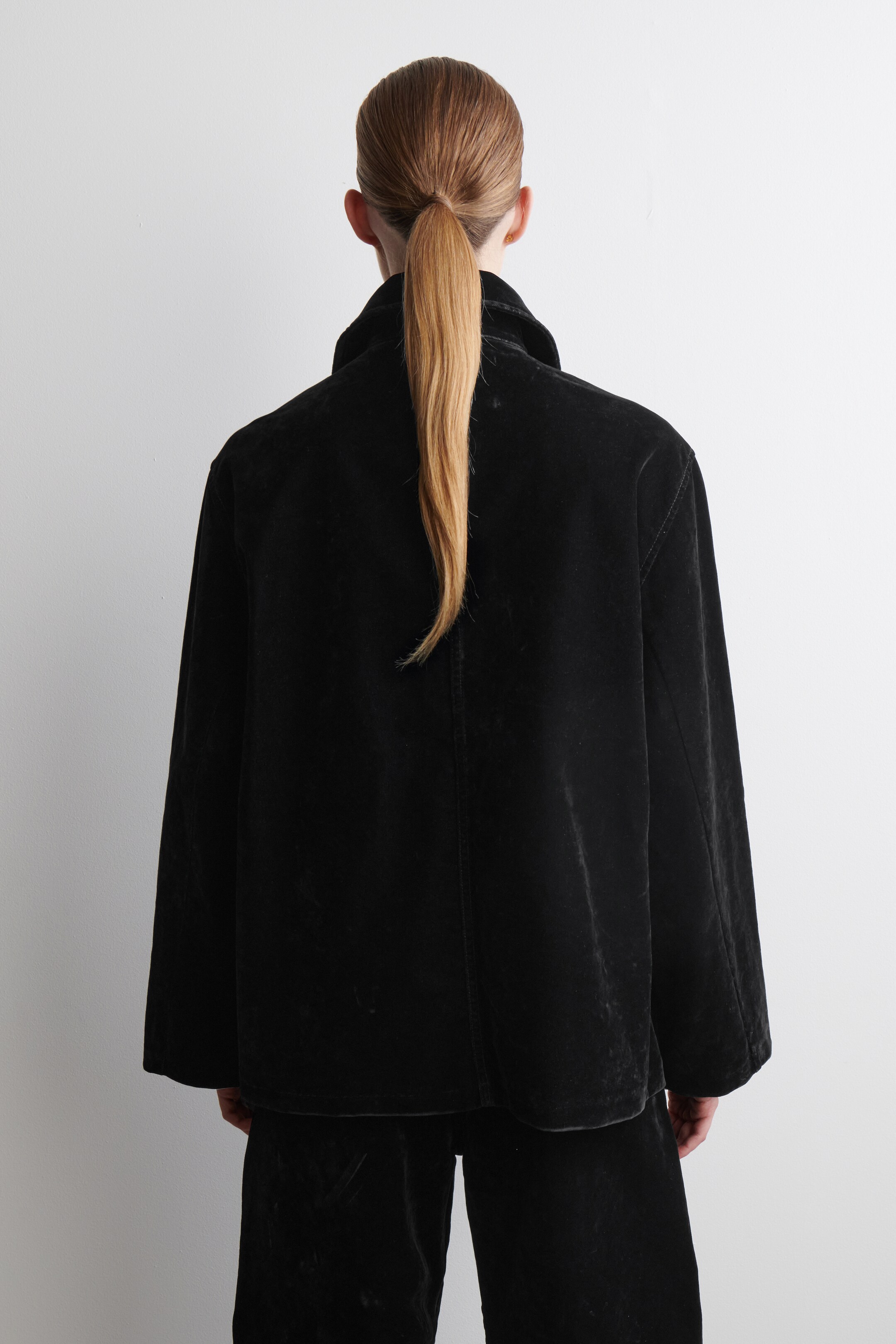 Agrandir l'image: VESTE EN DENIM FLOQUÉ - NOIR - FEMME | H&M CH 5