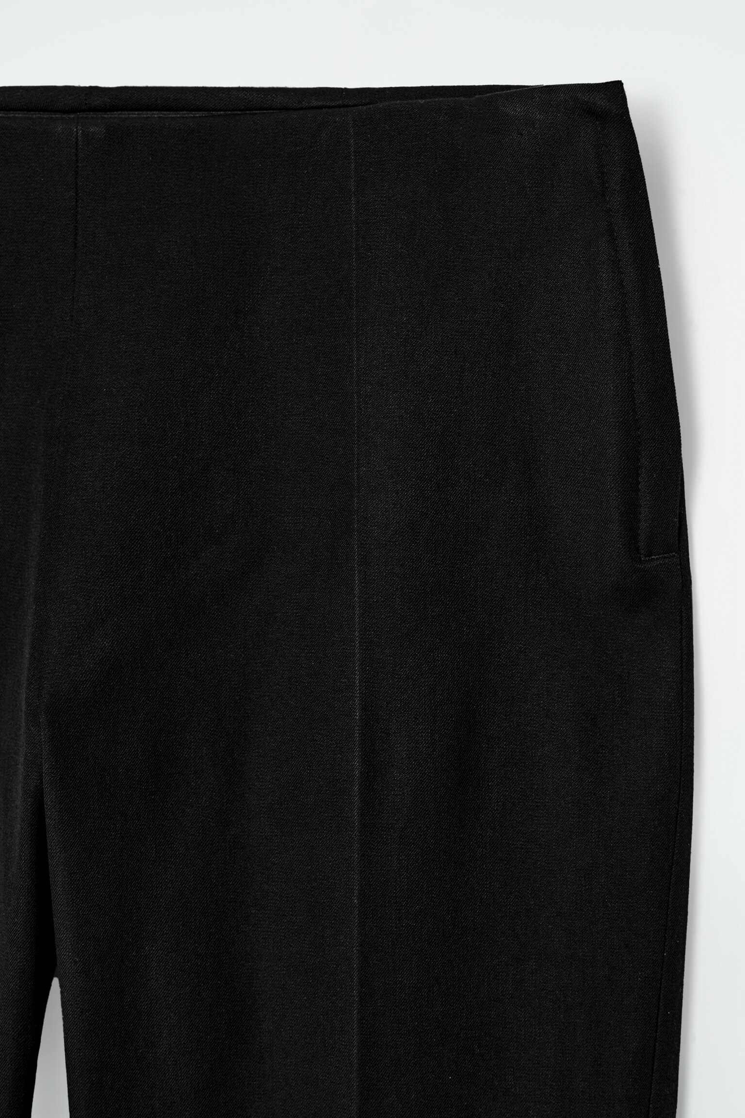 PANTALONES CAPRI DE MEZCLA DE ALGODÓN - NEGRO - 3
