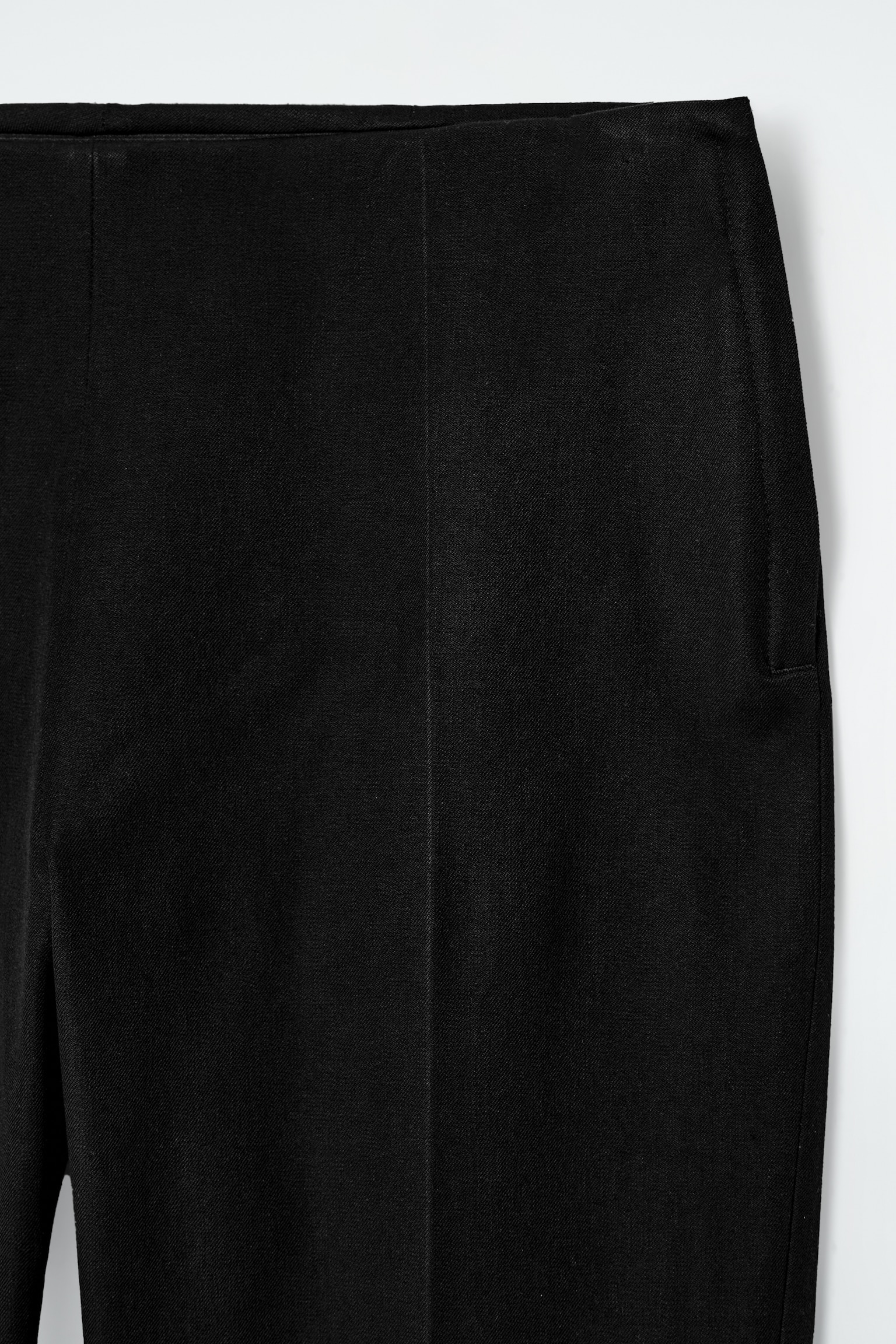 PANTALONES CAPRI DE MEZCLA DE ALGODÓN - NEGRO - 6