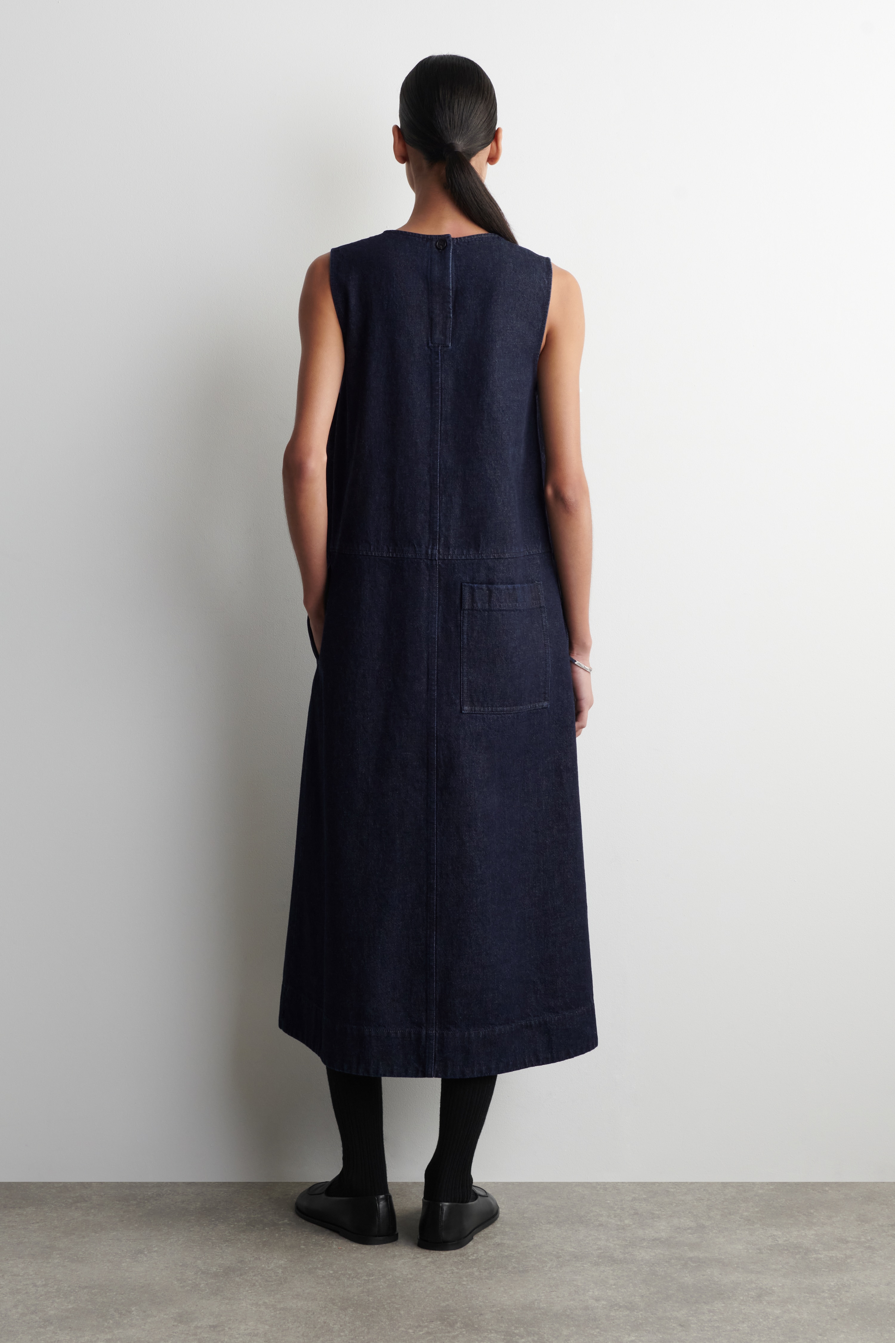 Robe Formelle H&M Bleue Et Noire Taille 8 - Occasion Très Bon état