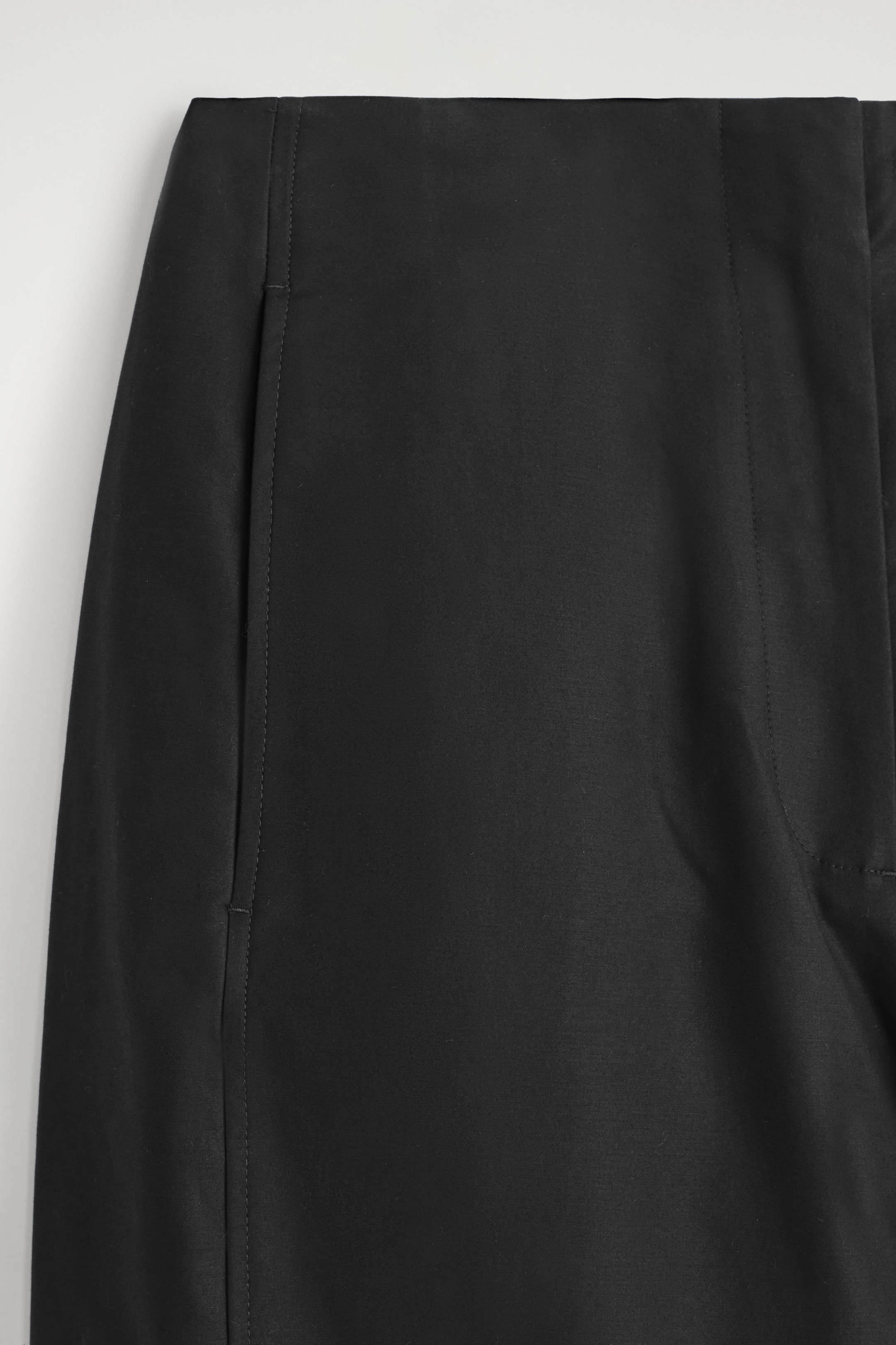 PANTALONI BARREL IN COTONE PIMA