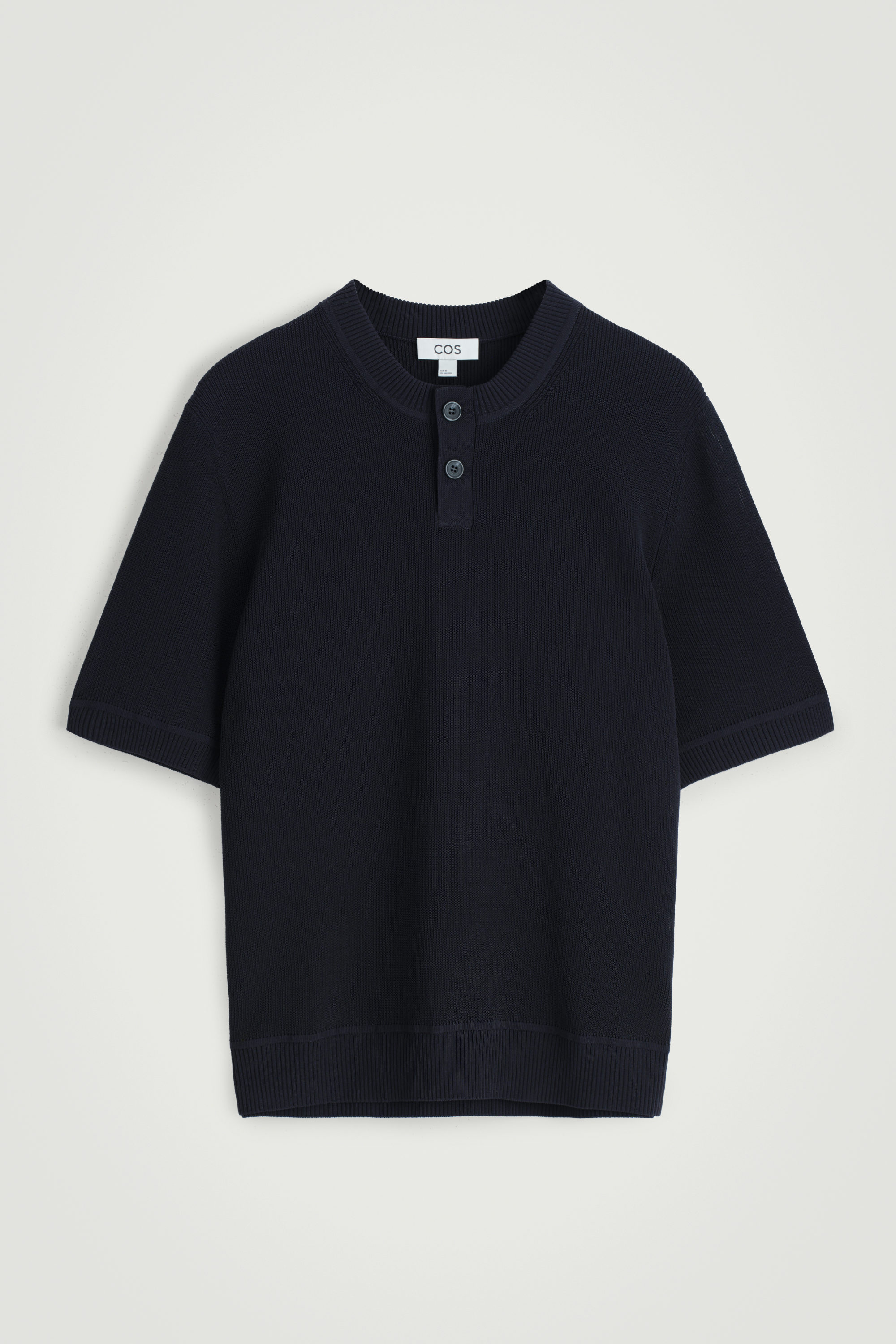 “COS MEN” Crinkled Cotton Shirt CRINKLED-COTTON SHIRT - DARK BROWN | COS