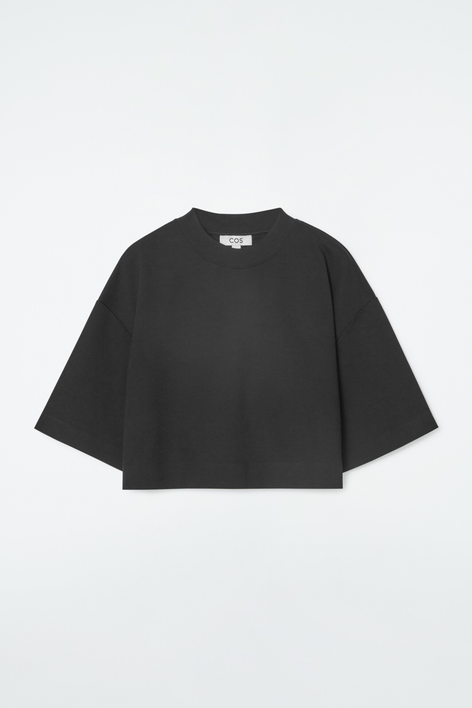 HIGH LINE RELAXED T-SHIRT - BLACK