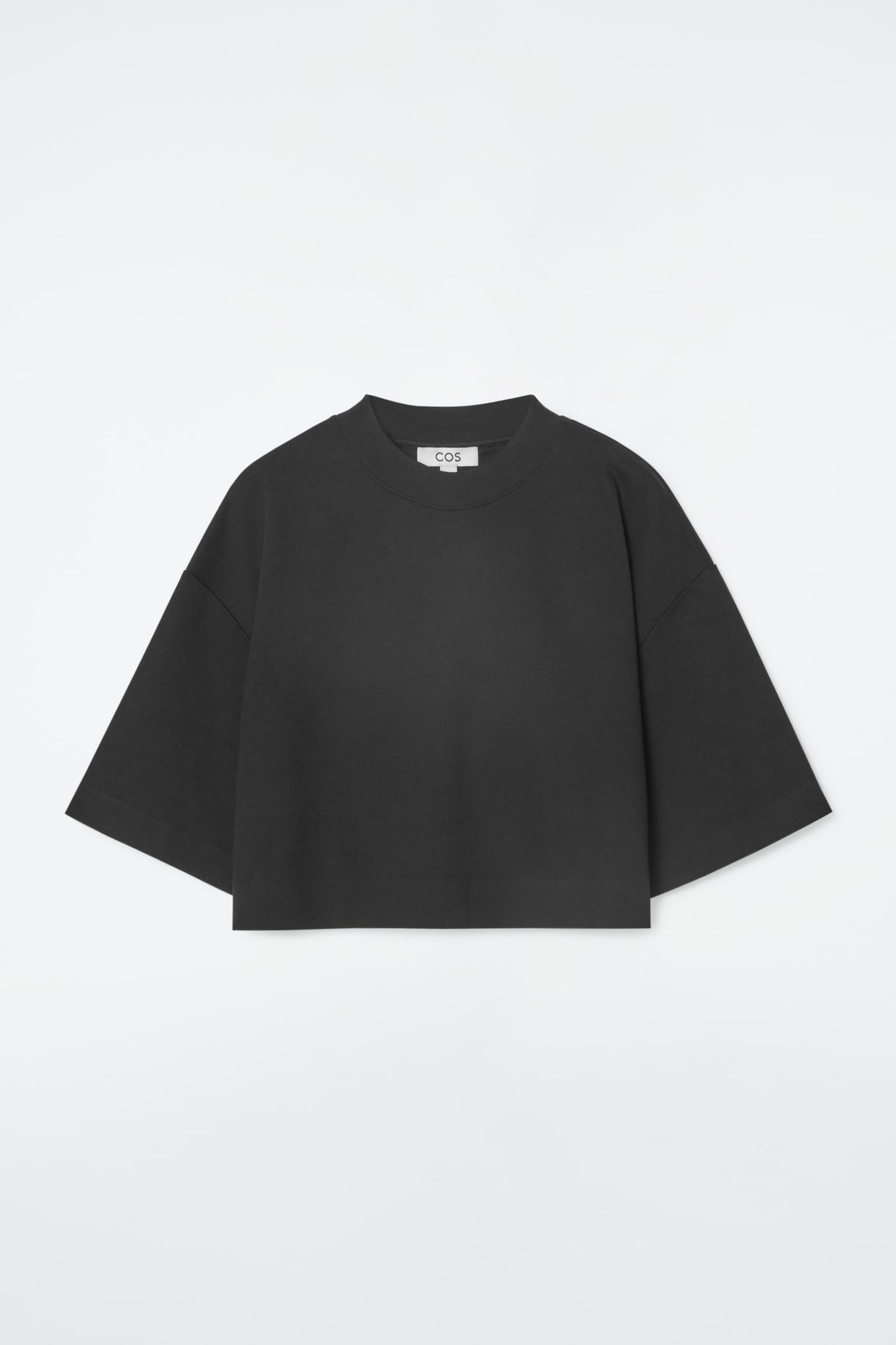 HIGH LINE RELAXED T-SHIRT - BLACK