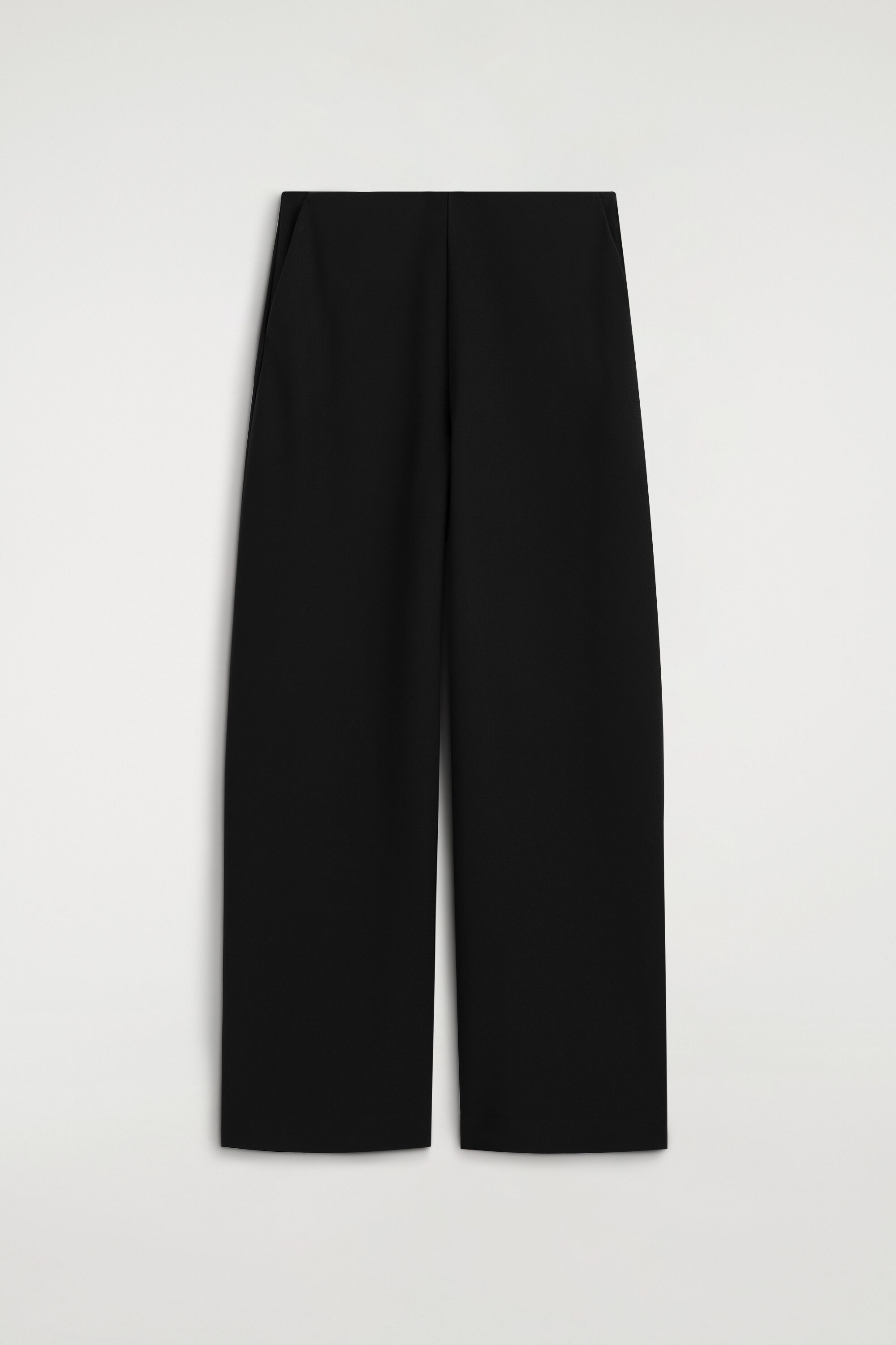 Crepe-jersey Wide-leg Pants