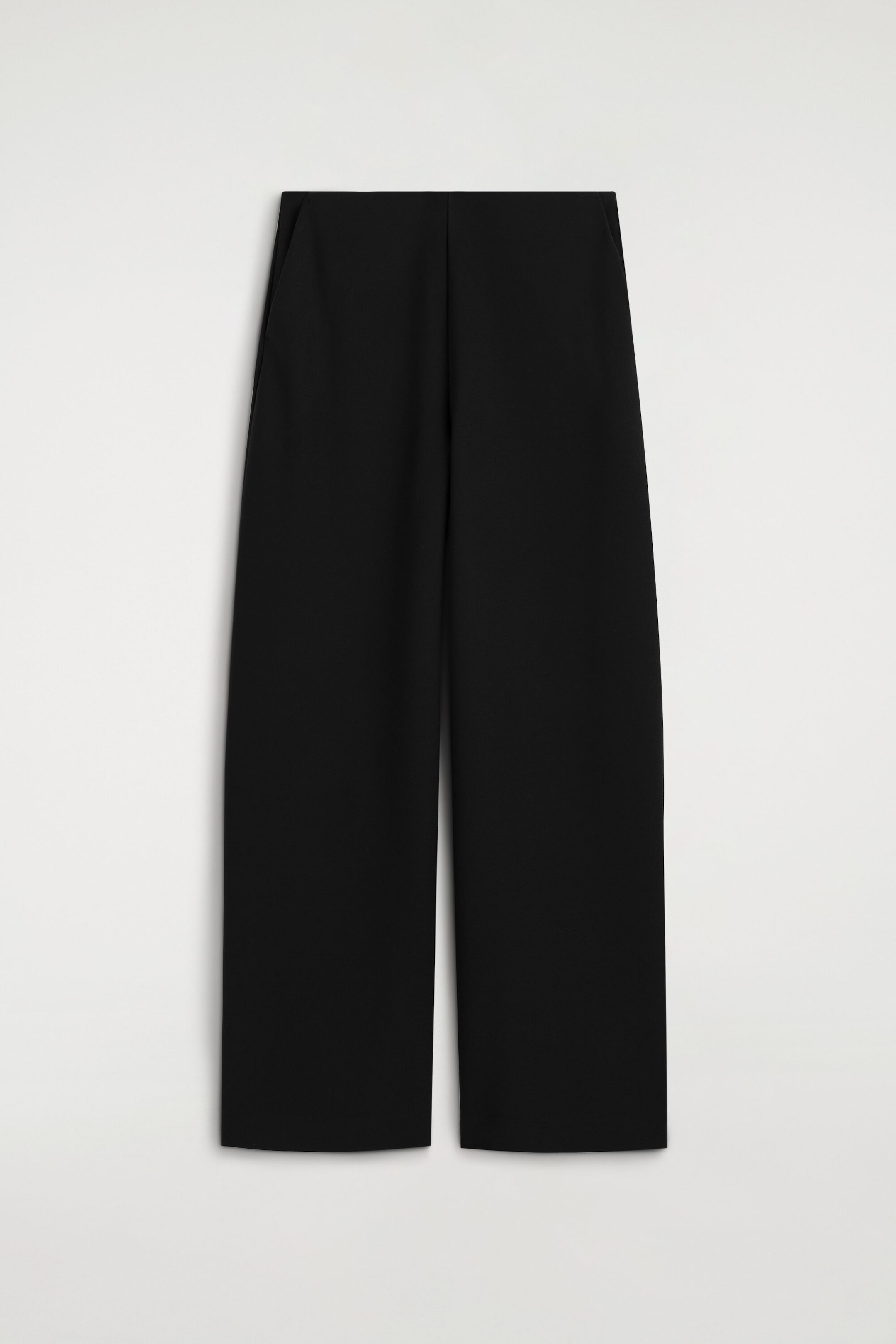 Pantalon ample en crêpe-jersey