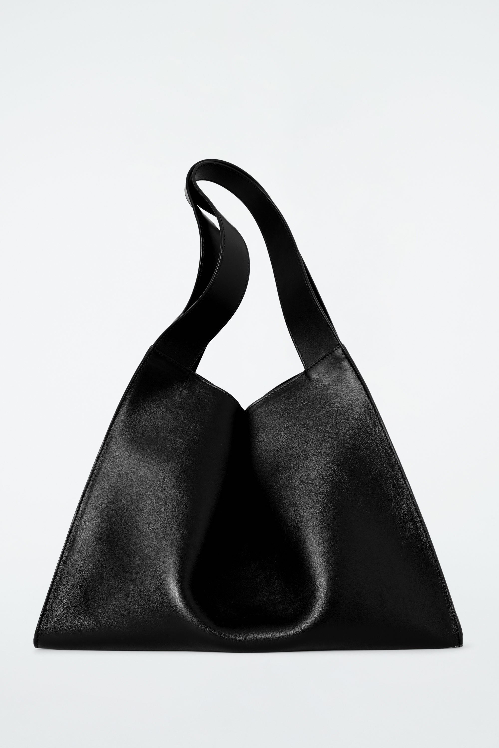 ALCOVE TOTE BAG - LEATHER - BLACK | COS US