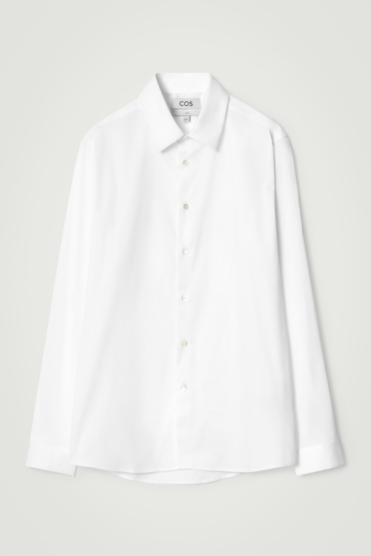 CAMICIA SARTORIALE IN POPELINE DAL TAGLIO SLIM - BIANCO/BLU NAVY/BLU / RIGHE - 2