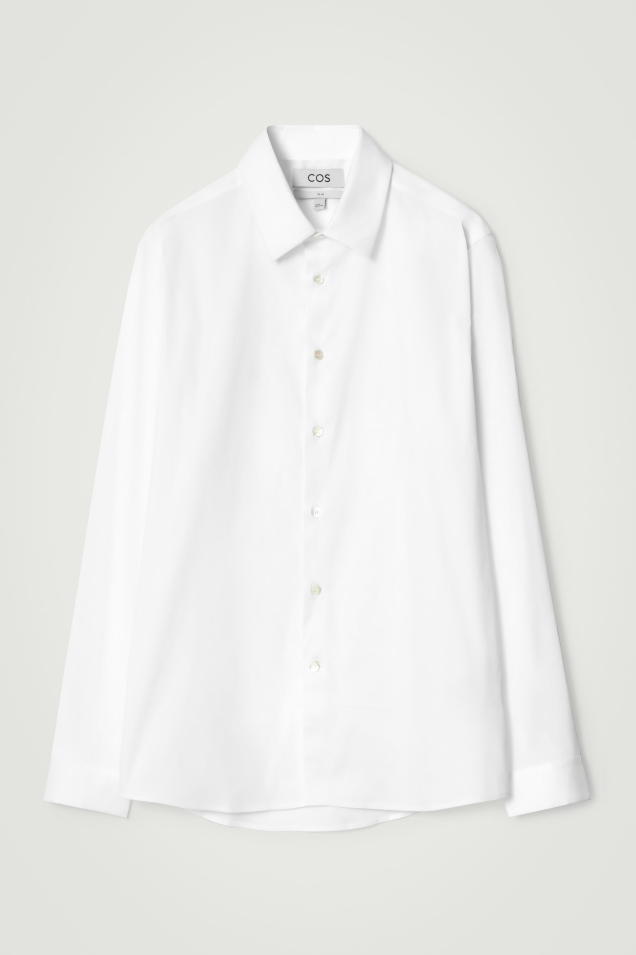 Grösseres Bild ansehen: HEMD AUS POPELINE MIT SCHMALER PASSFORM - WEISS - HERREN | H&M CH 7