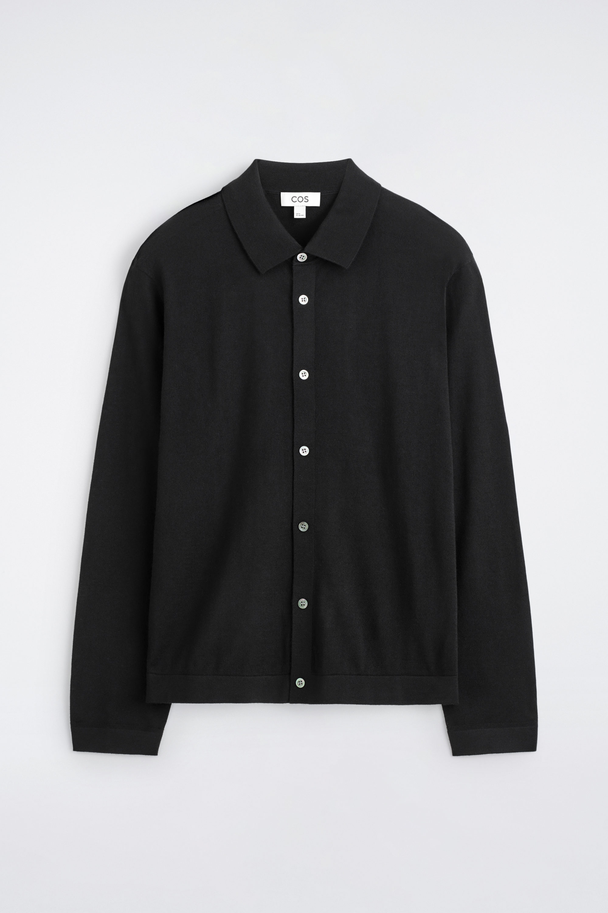 COS ニットオーバーシャツ HAIRY-KNIT OVERSHIRT | BADGOISERN-ASKOE.AT